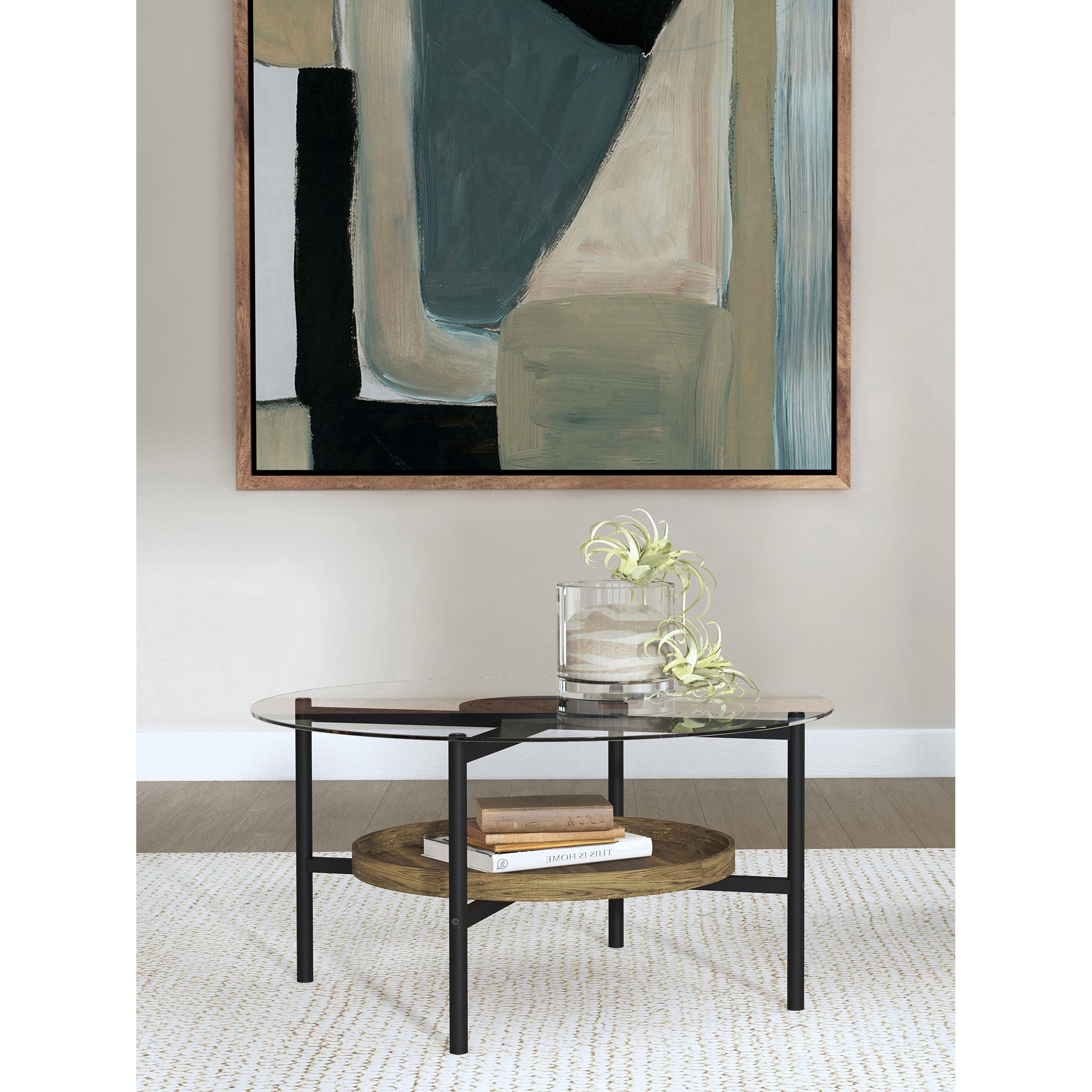 Diamond Modern Furniture COA Delfin Coffee Table 721618 IMAGE 5
