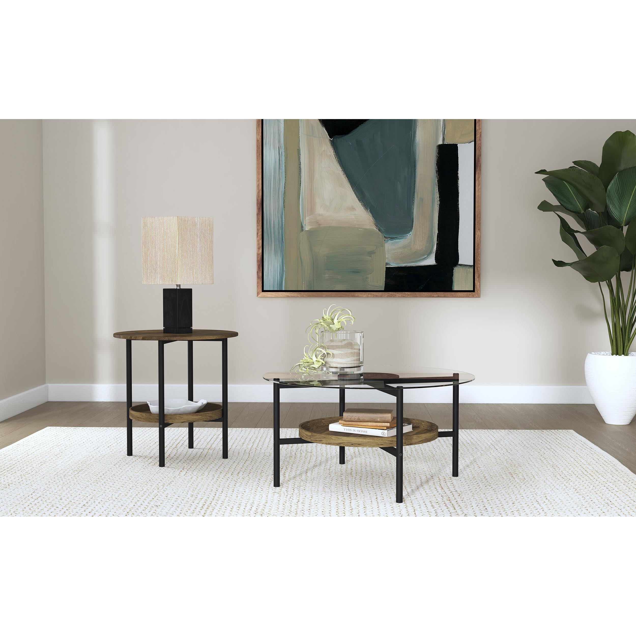 Diamond Modern Furniture COA Delfin Coffee Table 721618 IMAGE 6