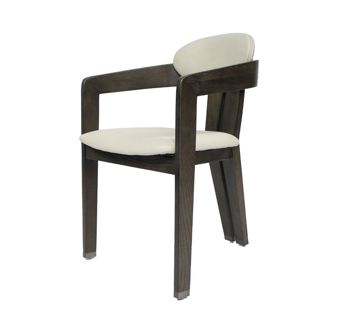 Thorne Light Grey and Dark Grey Arm Dining Chair