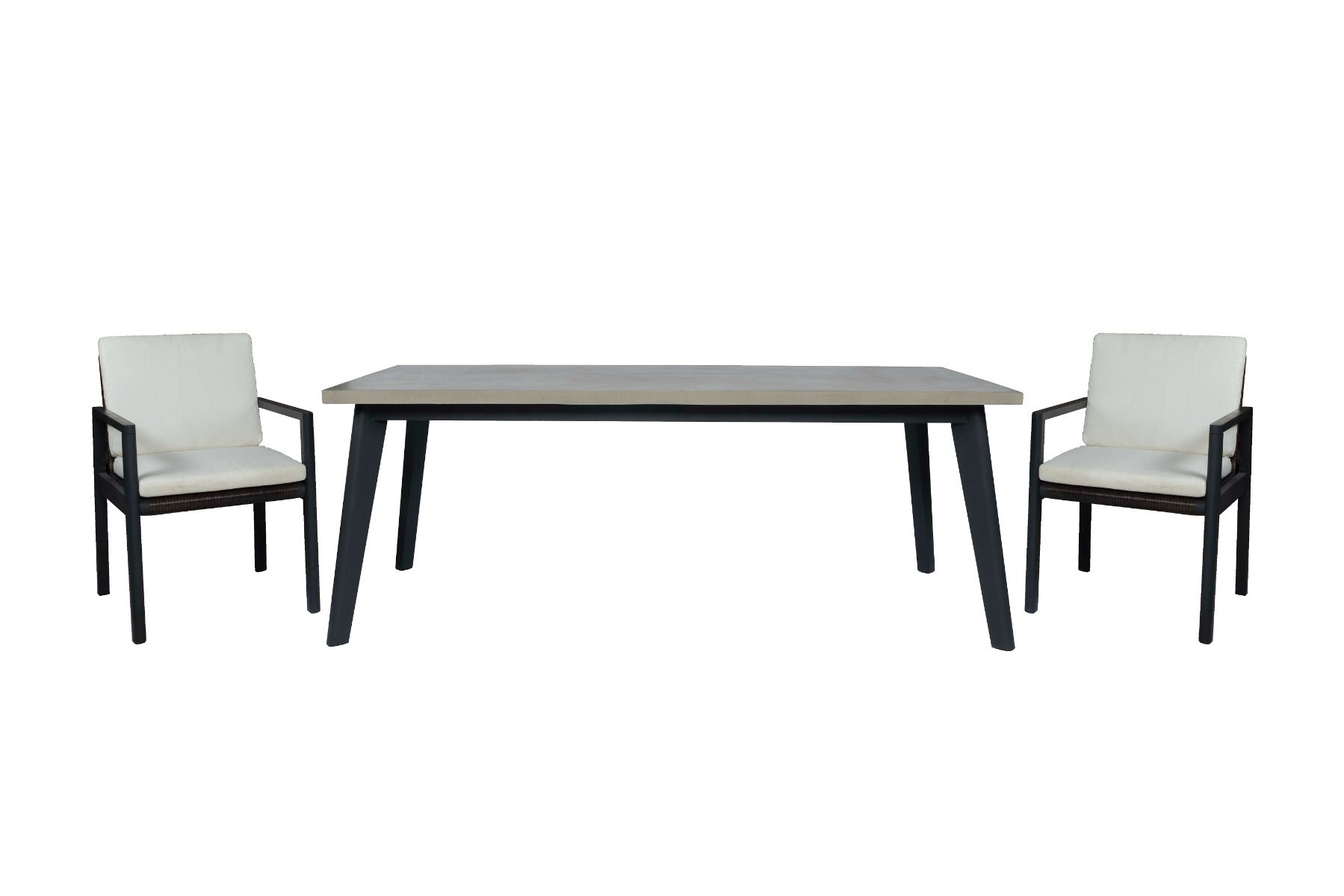 Renava Cuba - Modern Outdoor Dining Chair Set of 2
