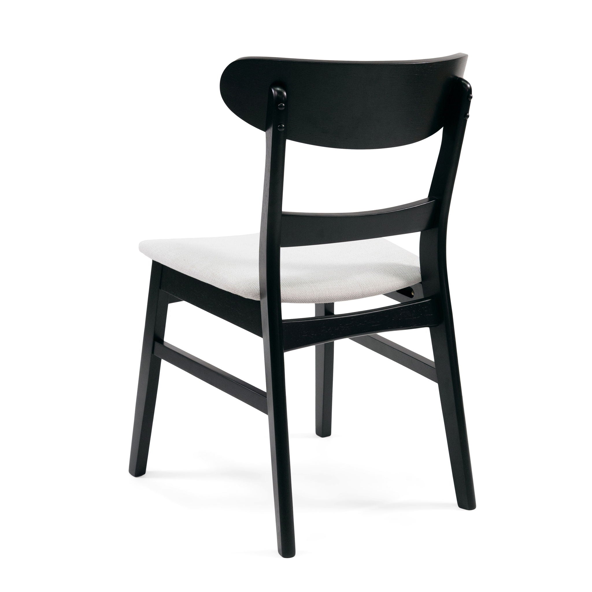 Modern Dining Chairs With Cushioned Seat (Set of 2)