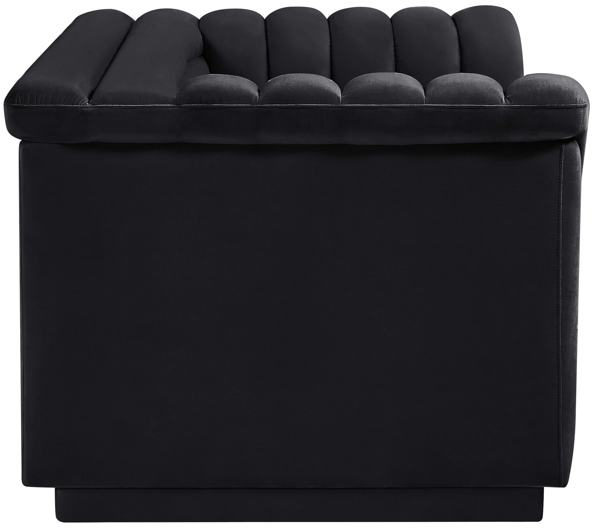 Cascade - Velvet Loveseat
