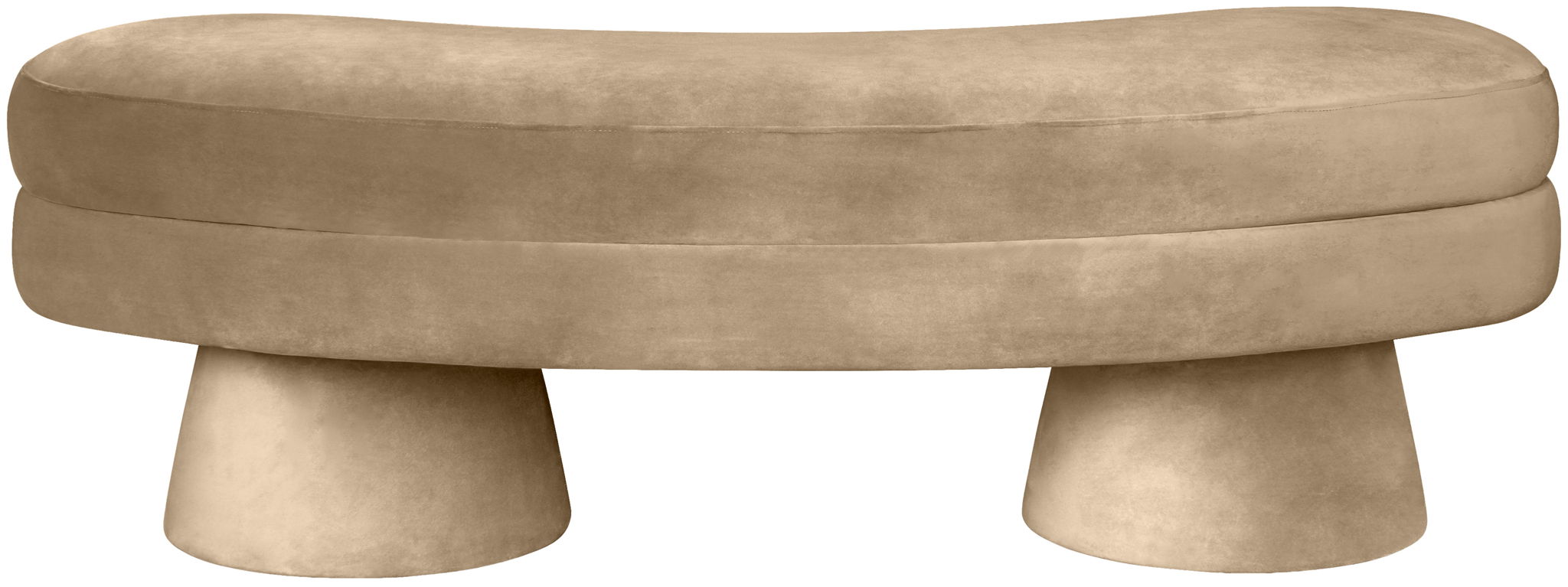 Zenna - Velvet Bench