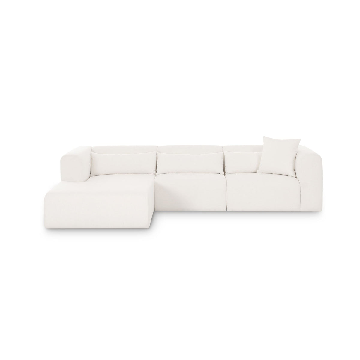 Tarra Cream Chenille Modular Sectional