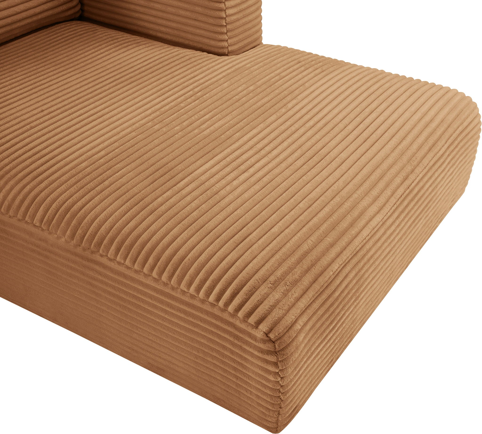 Shaggy - Fabric 5 Piece Modular U-Shaped Sectional