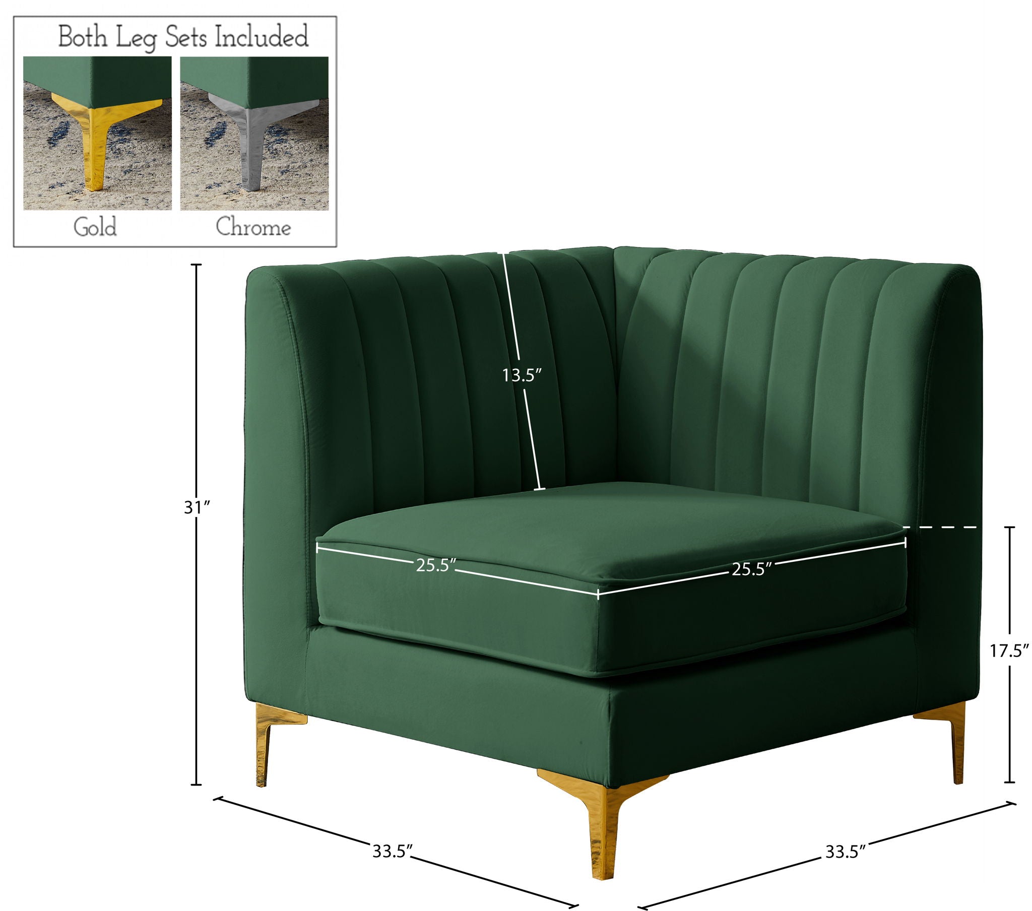 Alina - Corner Chair