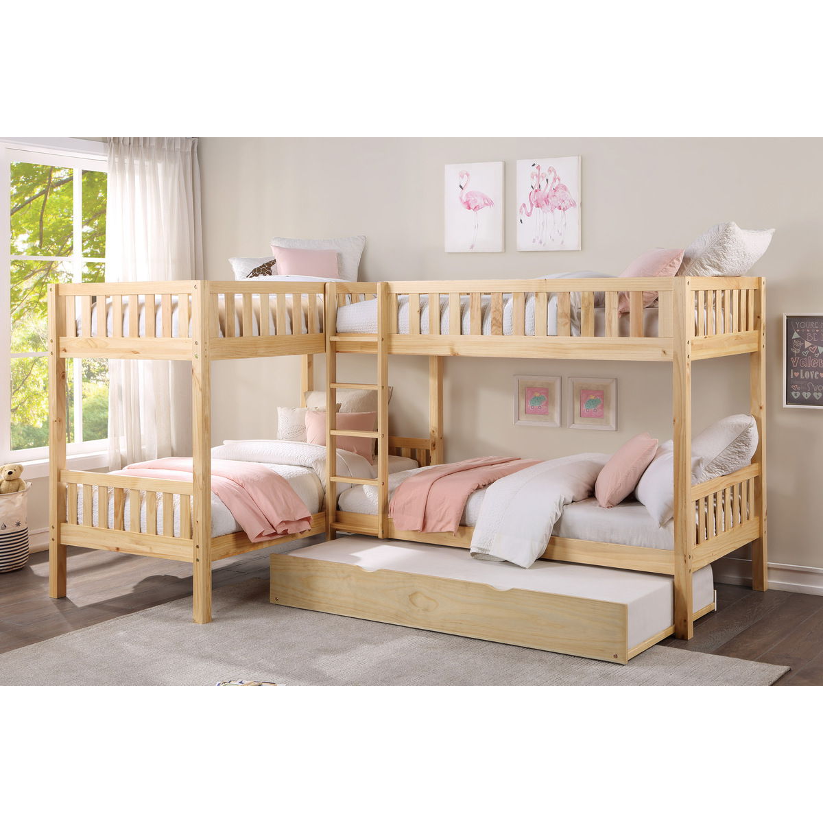 Bartly - Corner Bunk Bed