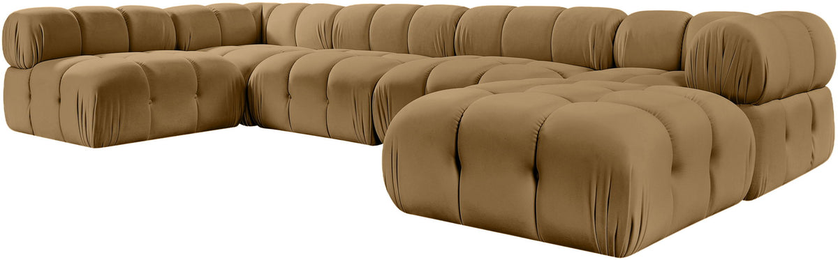 Orin - 6 Piece Modular Sectional (3 Modular Chairs, 2 Corner Chairs & Ottoman)