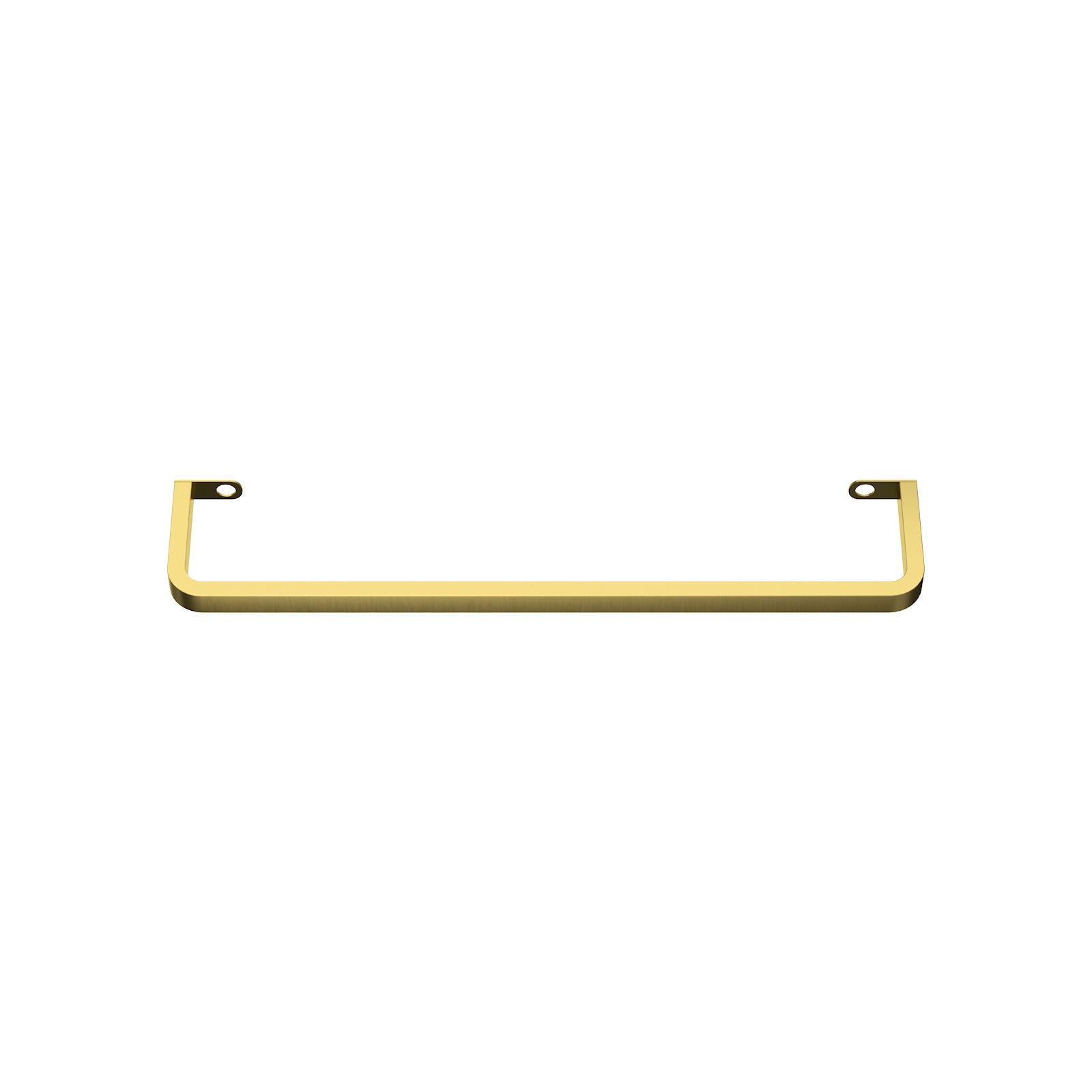 Wall Mounted Rectangular Bathroom Sink With Towel Bar