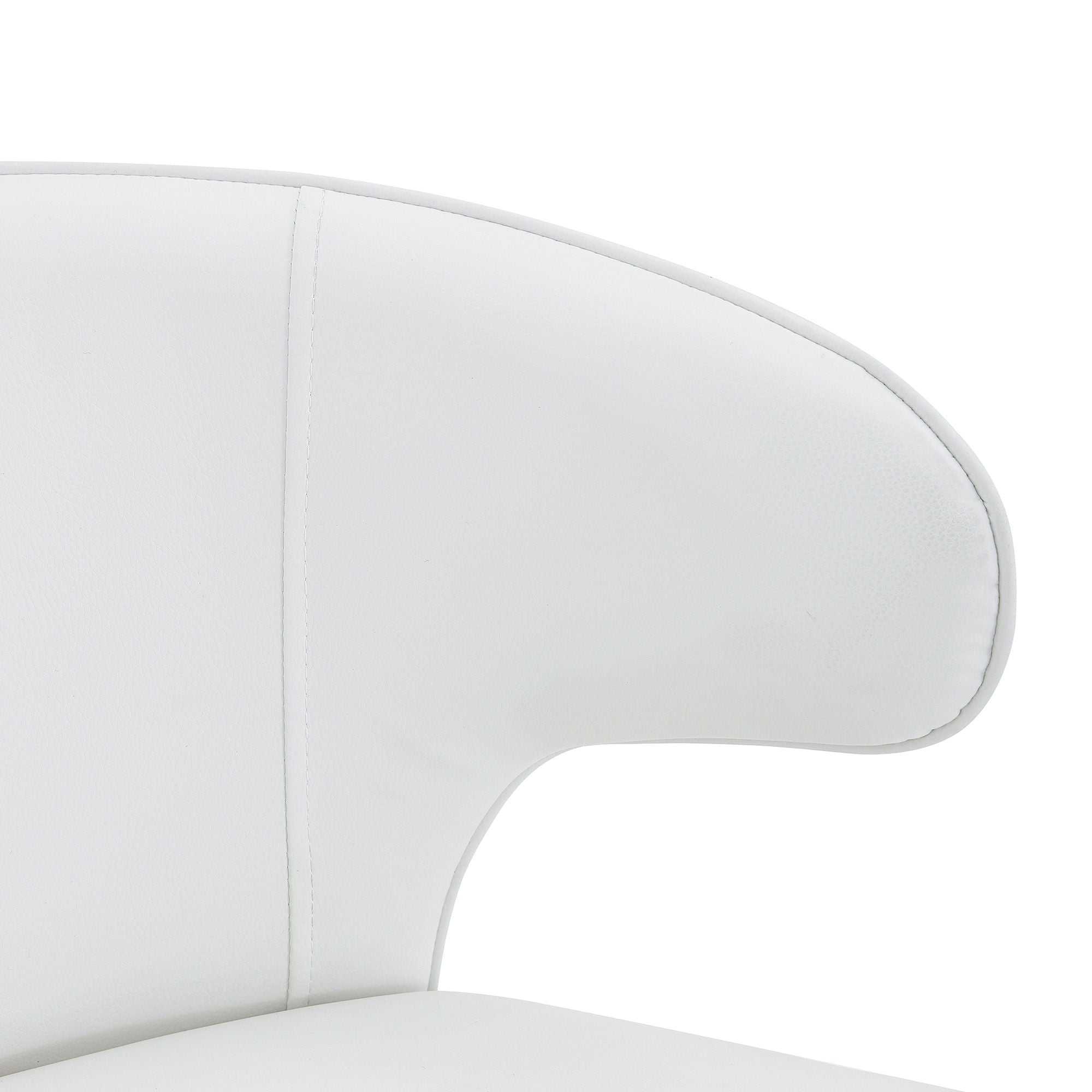 Adjustable Swivel Bar Chair With Ergonomic High Back Design