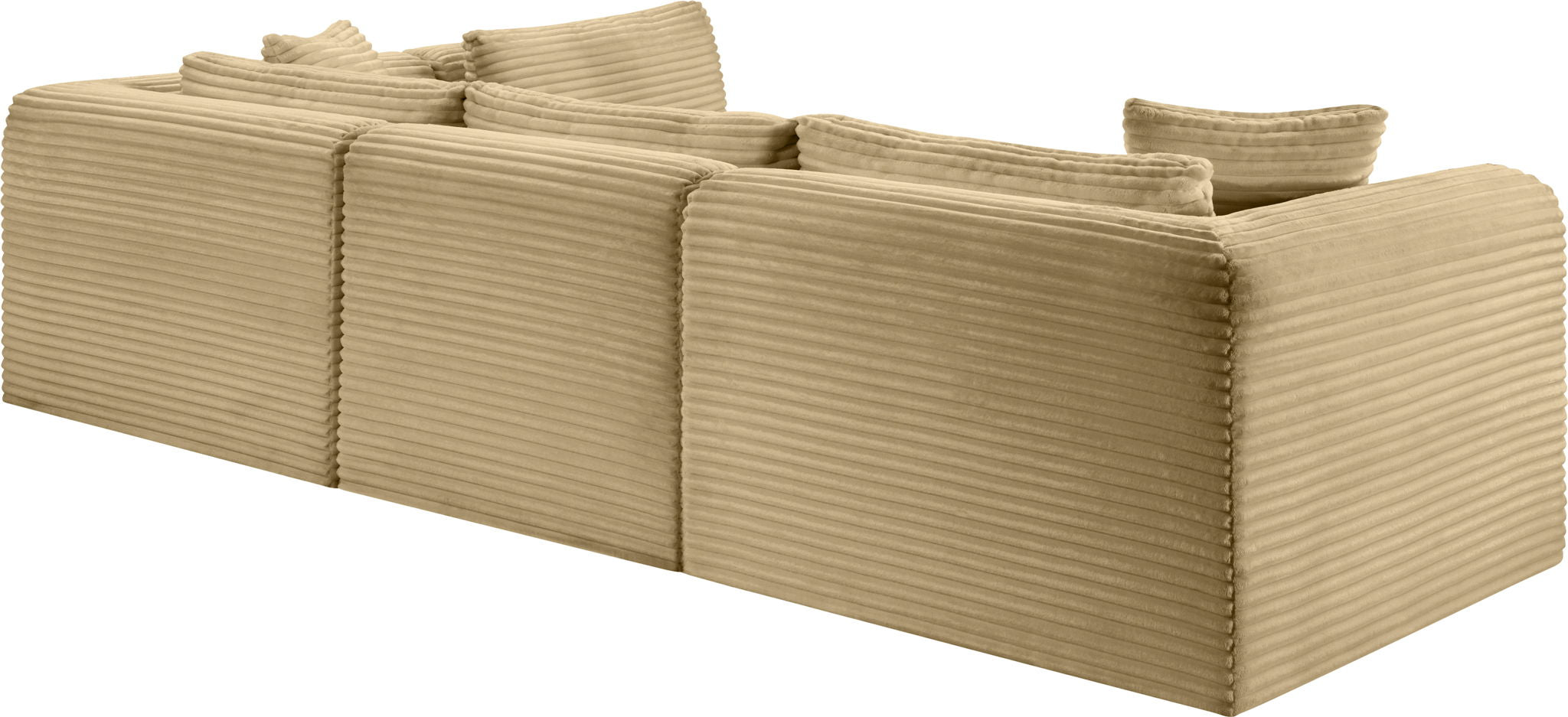 Shaggy - 4 Piece Modular Sectional