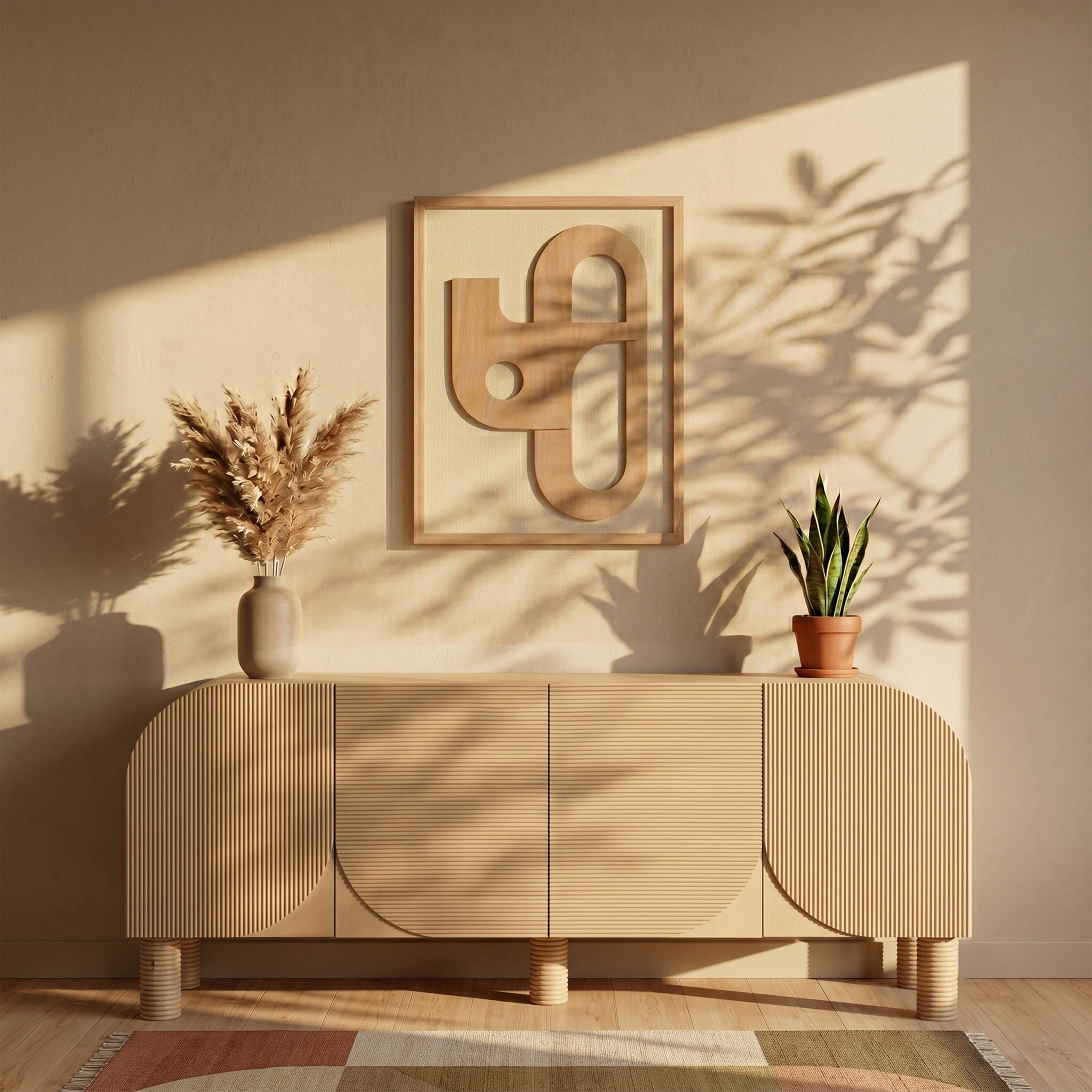 Arid - Mango Wood Wall Decor