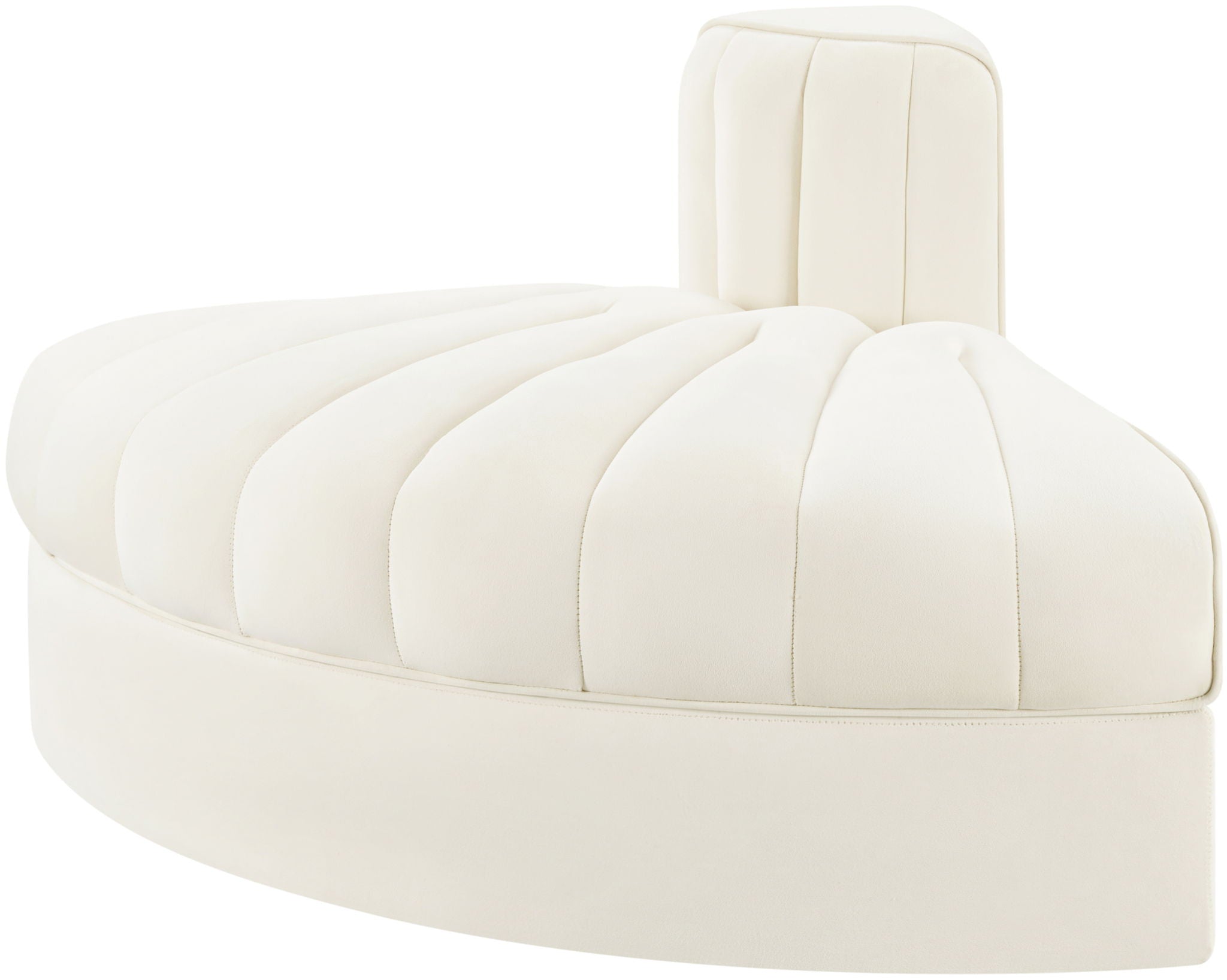 Rummi - Velvet Performance Fabric Upholstered Modular Chair