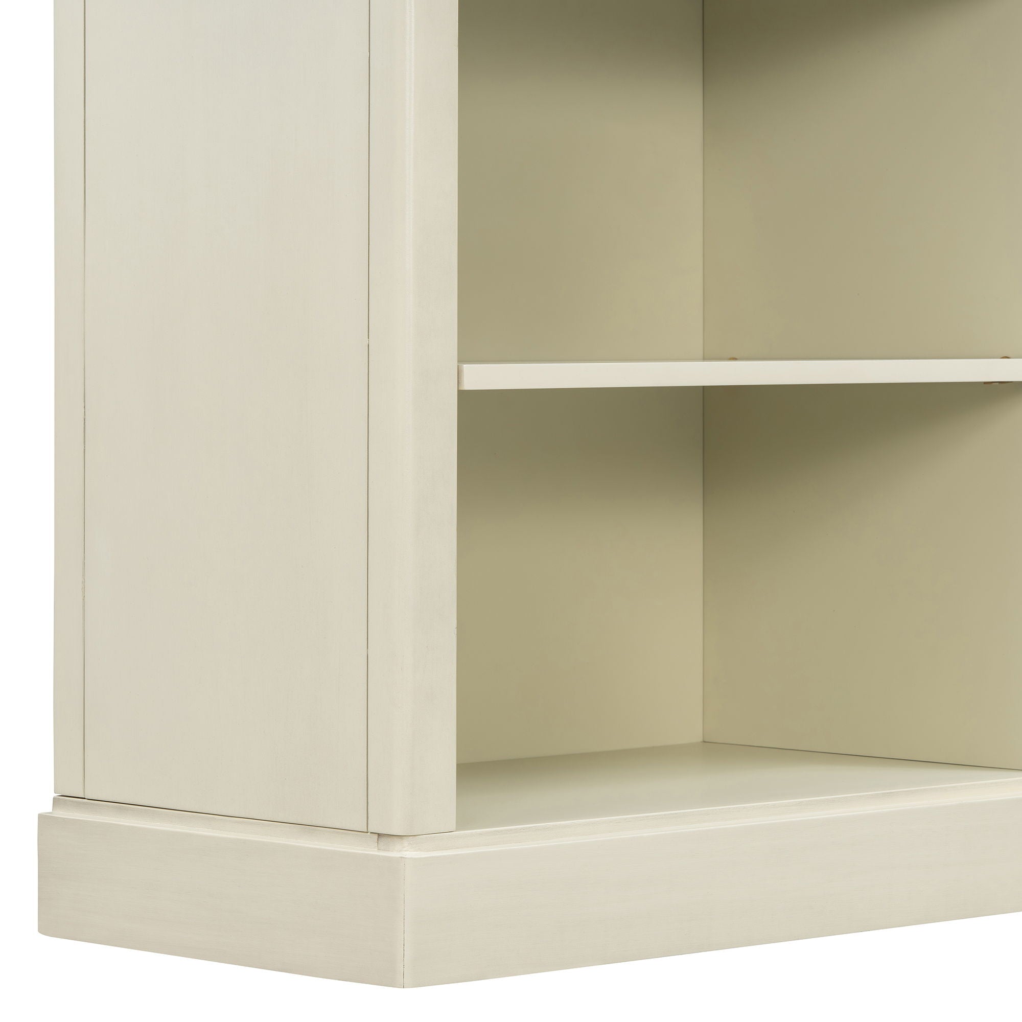 Console Table With 2 Drawers And Open Shelves