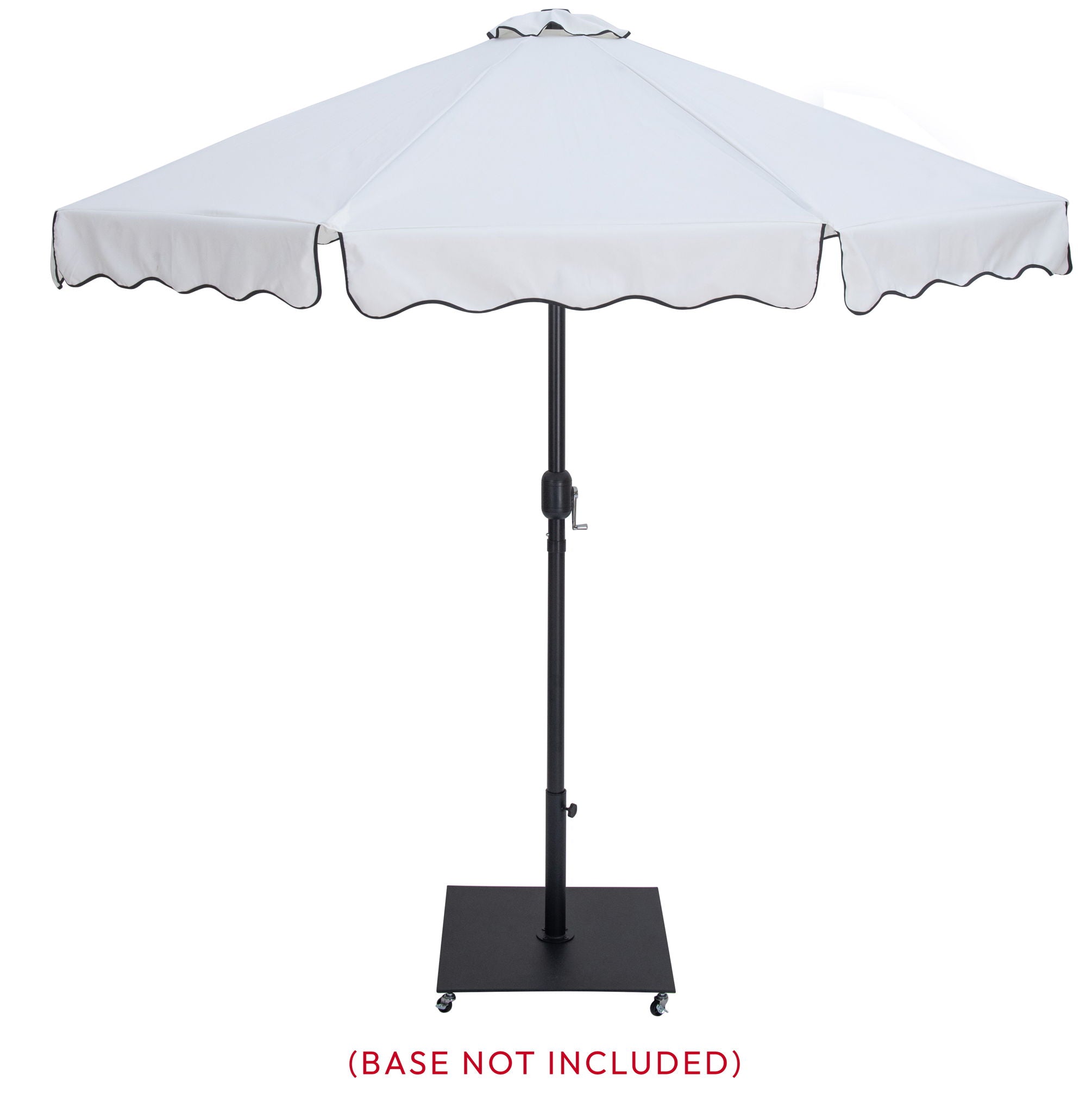 Amalfi - Patio Umbrella - Black Pole