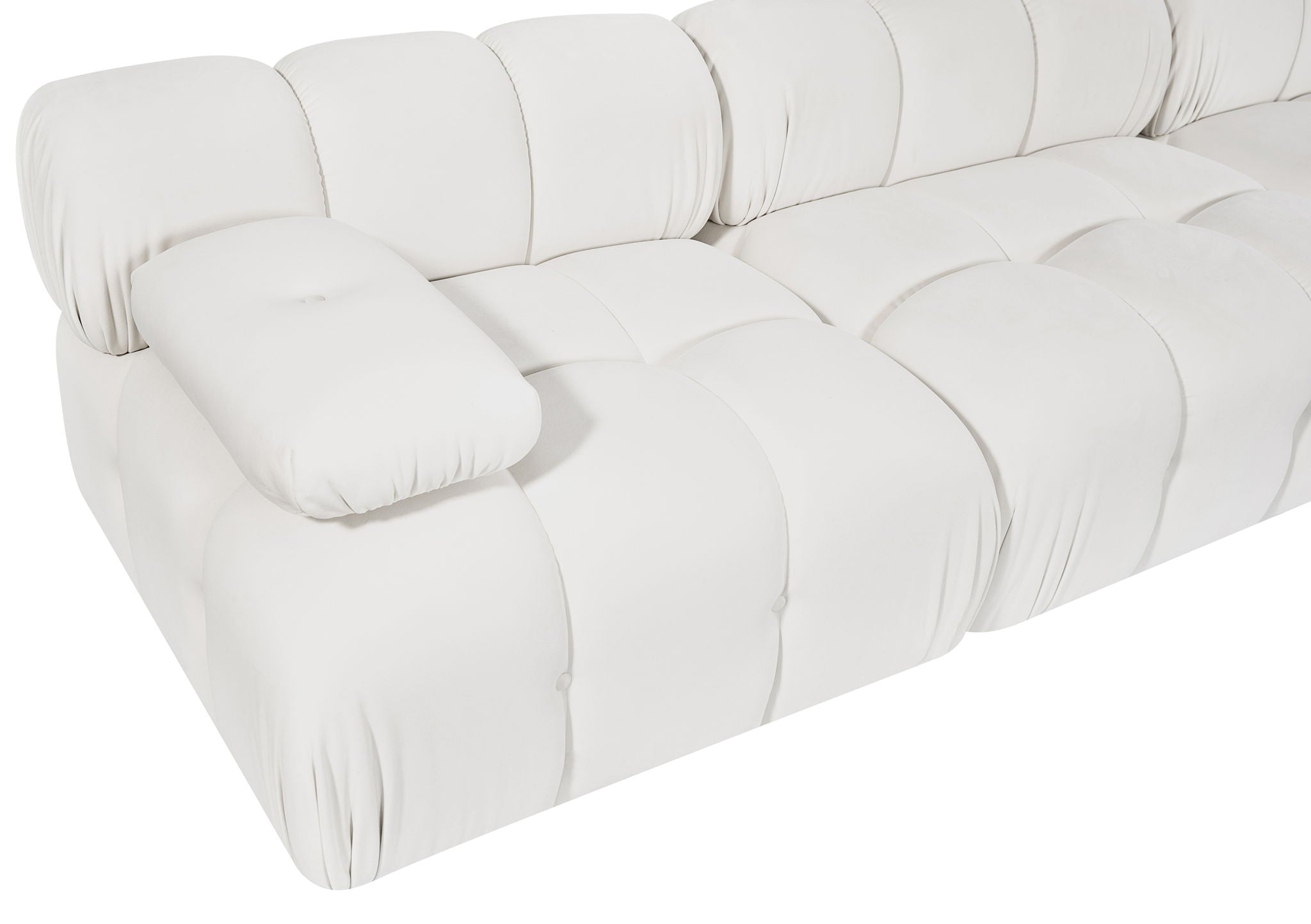 Orin - Velvet 4 Piece Modular Sofa