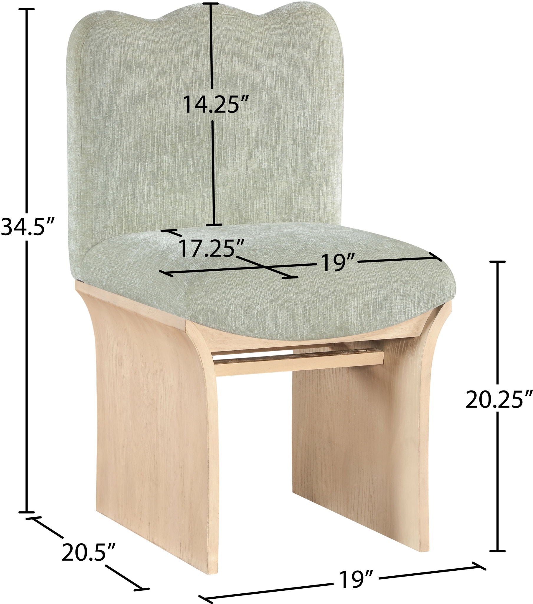 Shaw - Dining Chair - Natural Base