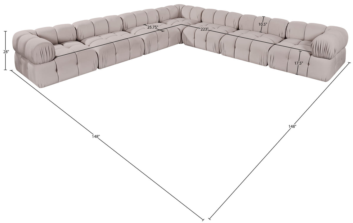 Orin - Symmetrical 7 Piece Modular Sectional
