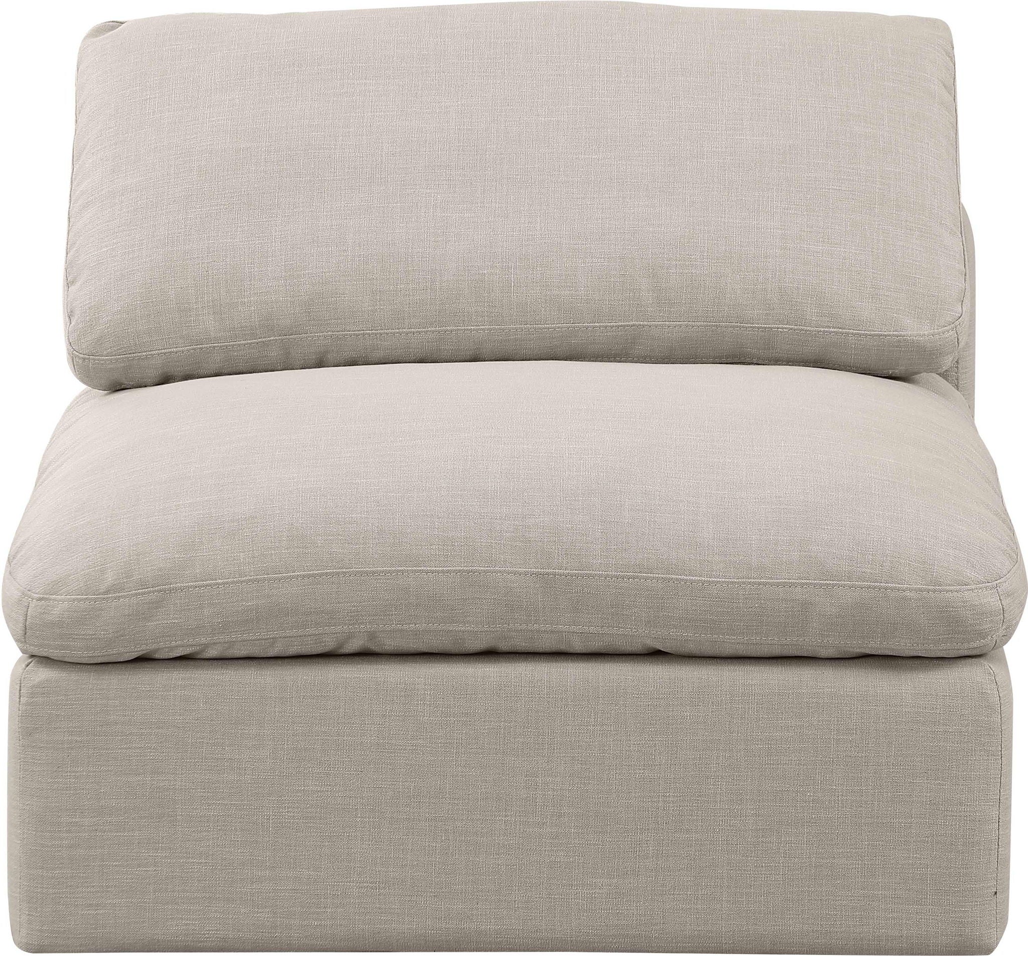 Indulge - Linen Armless Chair