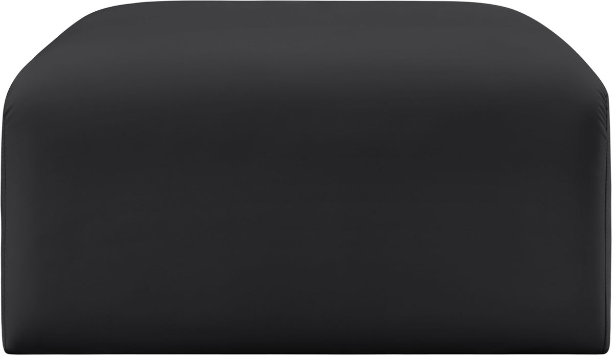 Arc - Faux Leather Ottoman