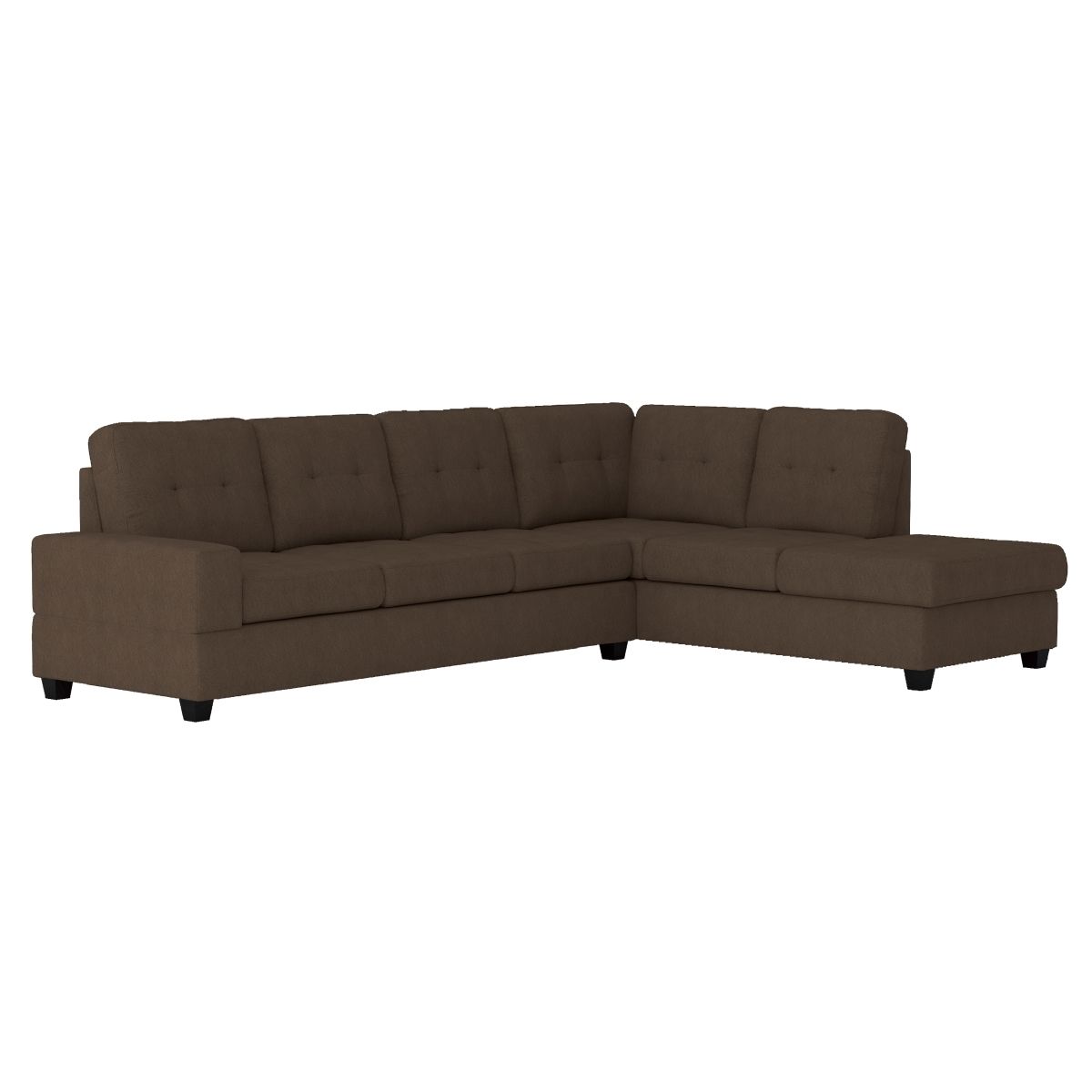 Maston - 2 Piece Reversible Sectional With Drop-Down Cup Holders