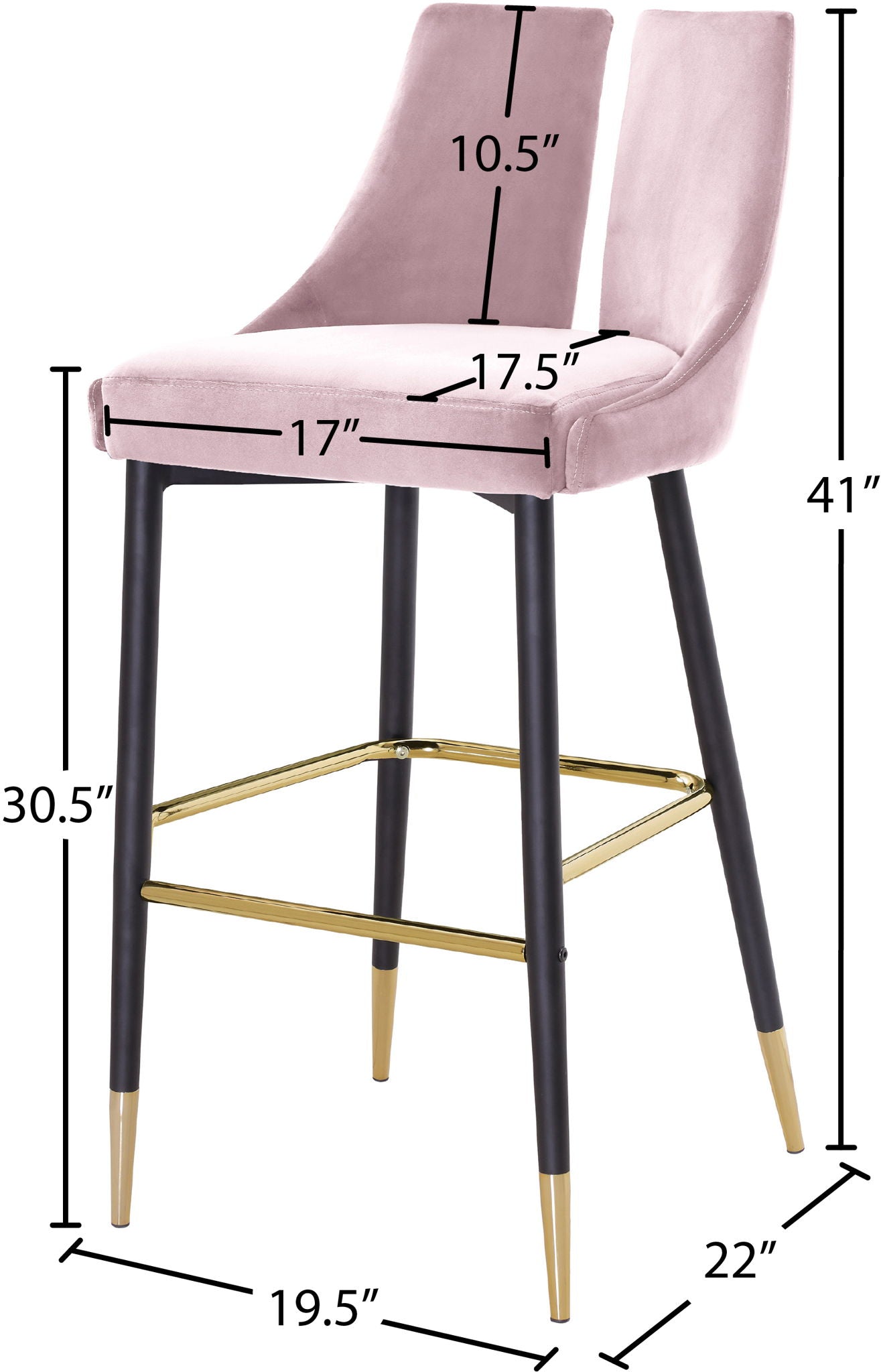 Sleek - Stool (Set of 2)