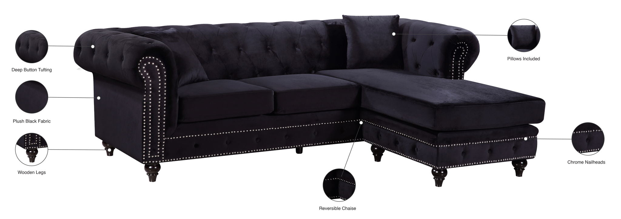 Sabrina - Reversible Sectional