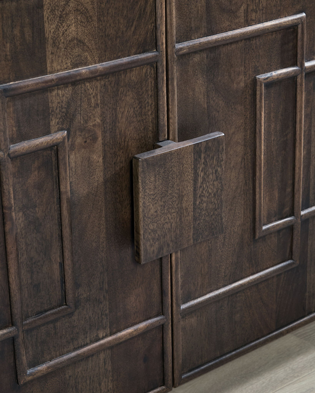 Cato - Accent Cabinet - Dark Brown