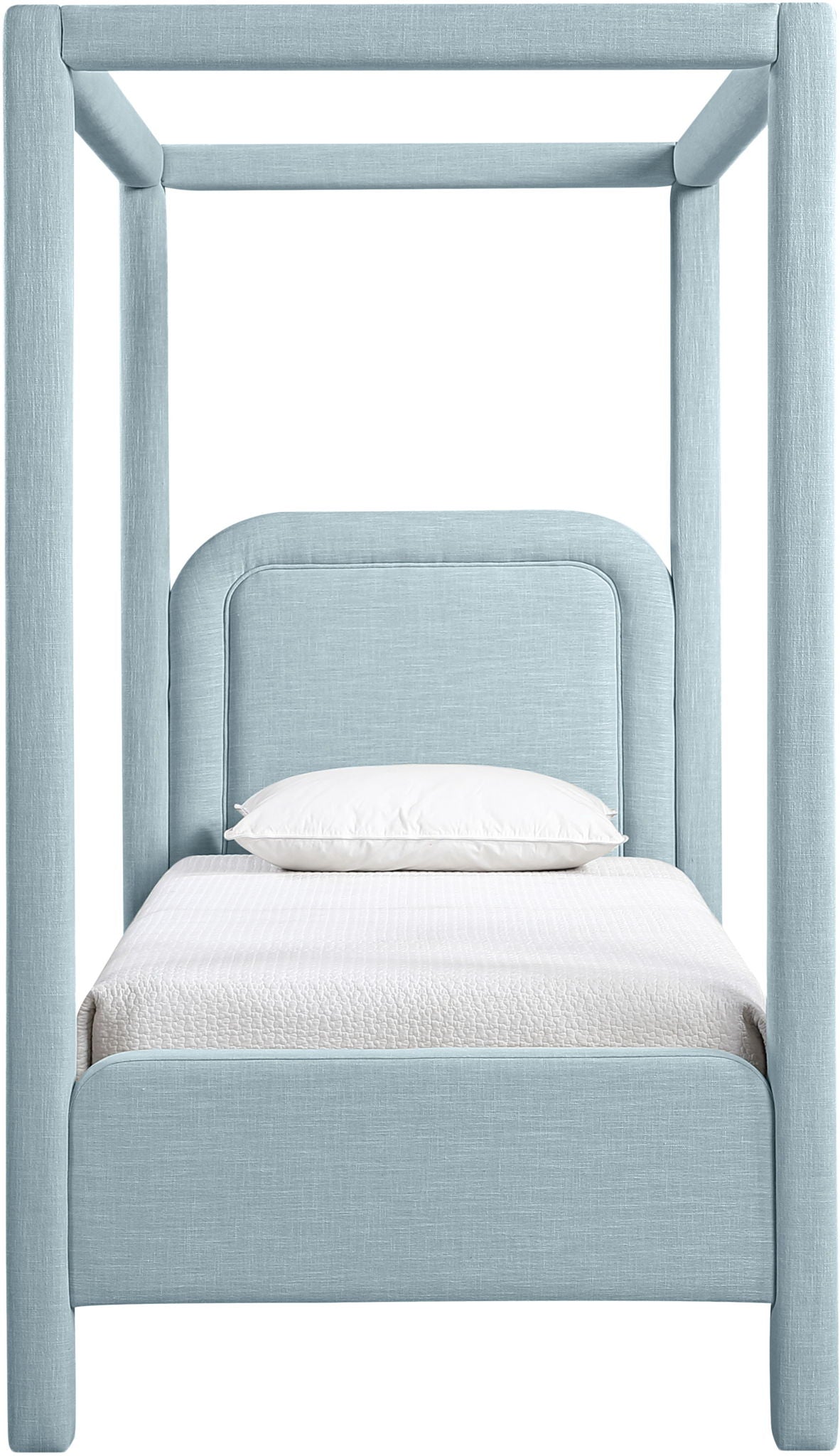 Salina - Linen Textured Fabric Upholstered Bed