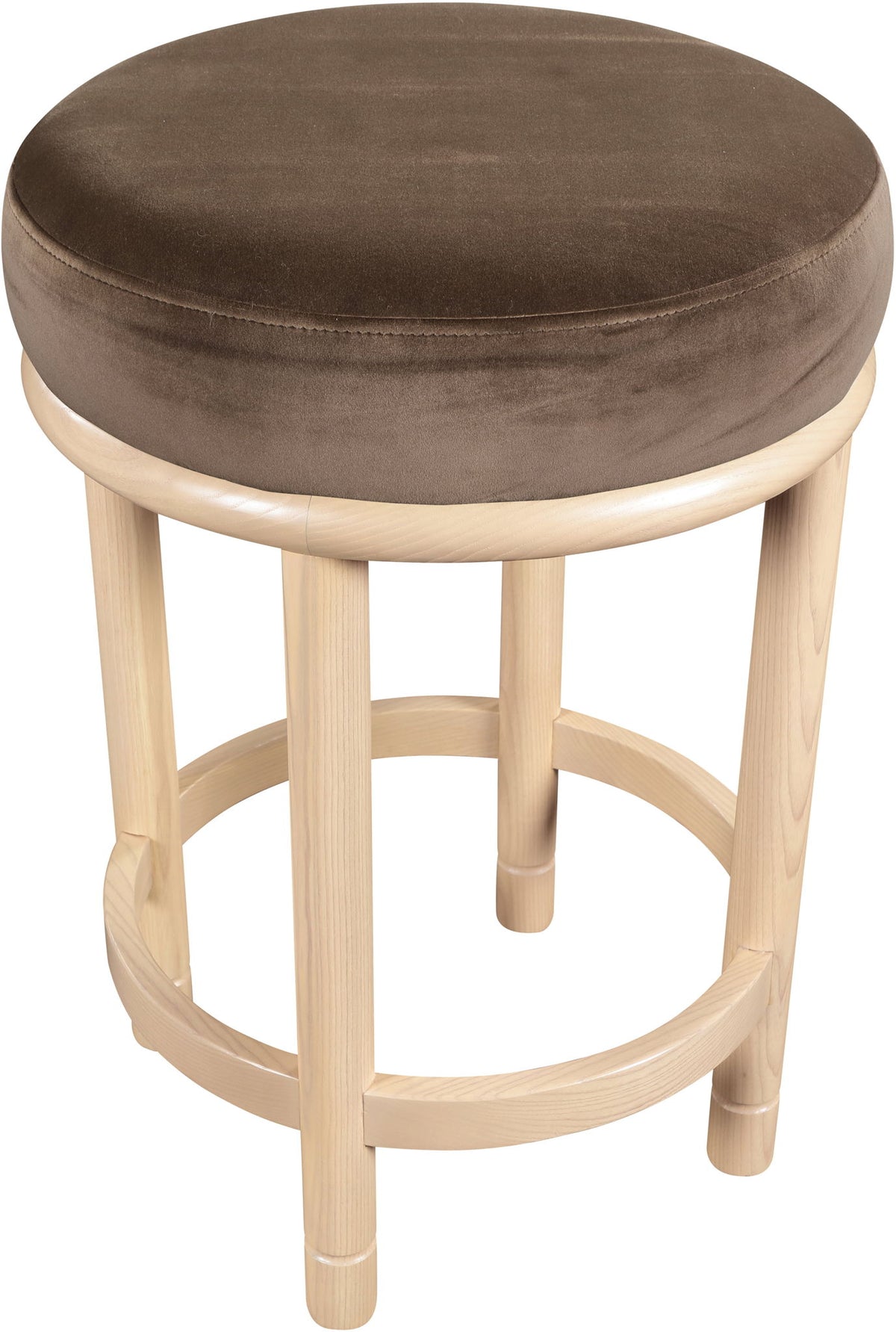 Monette - Counter Stool With Natural Base