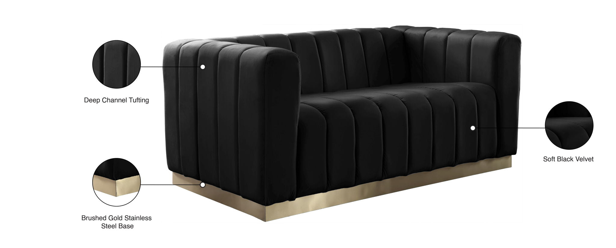 Marlon - Loveseat