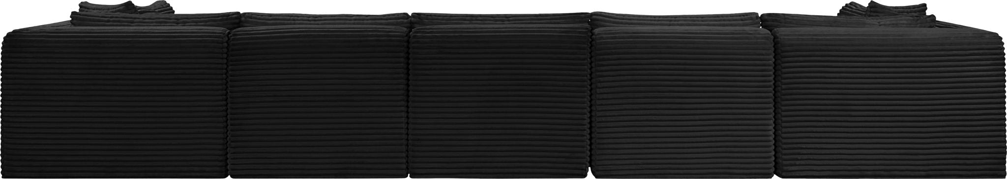 Shaggy - 7 Piece Modular U-Shaped Armless Sectional