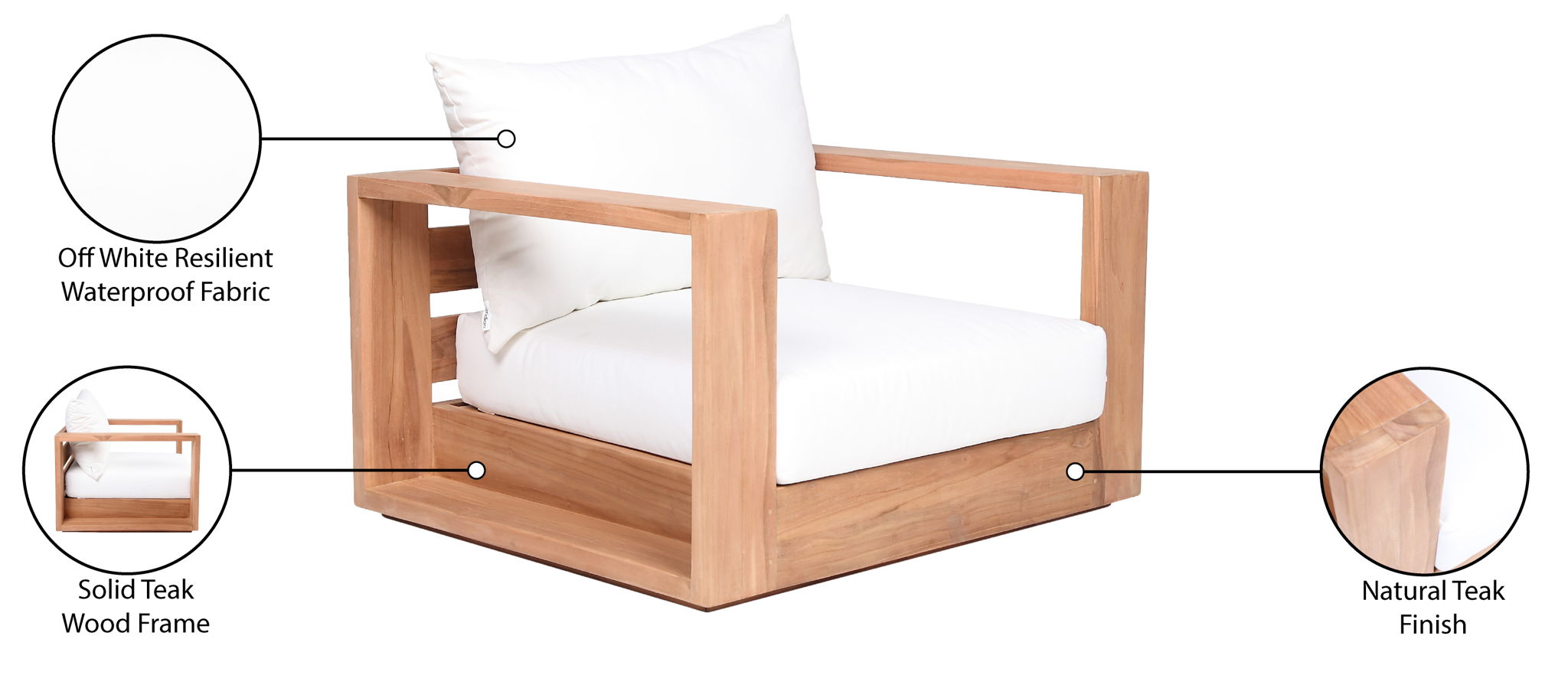 Tulum - Water Resistant Outdoor Chair