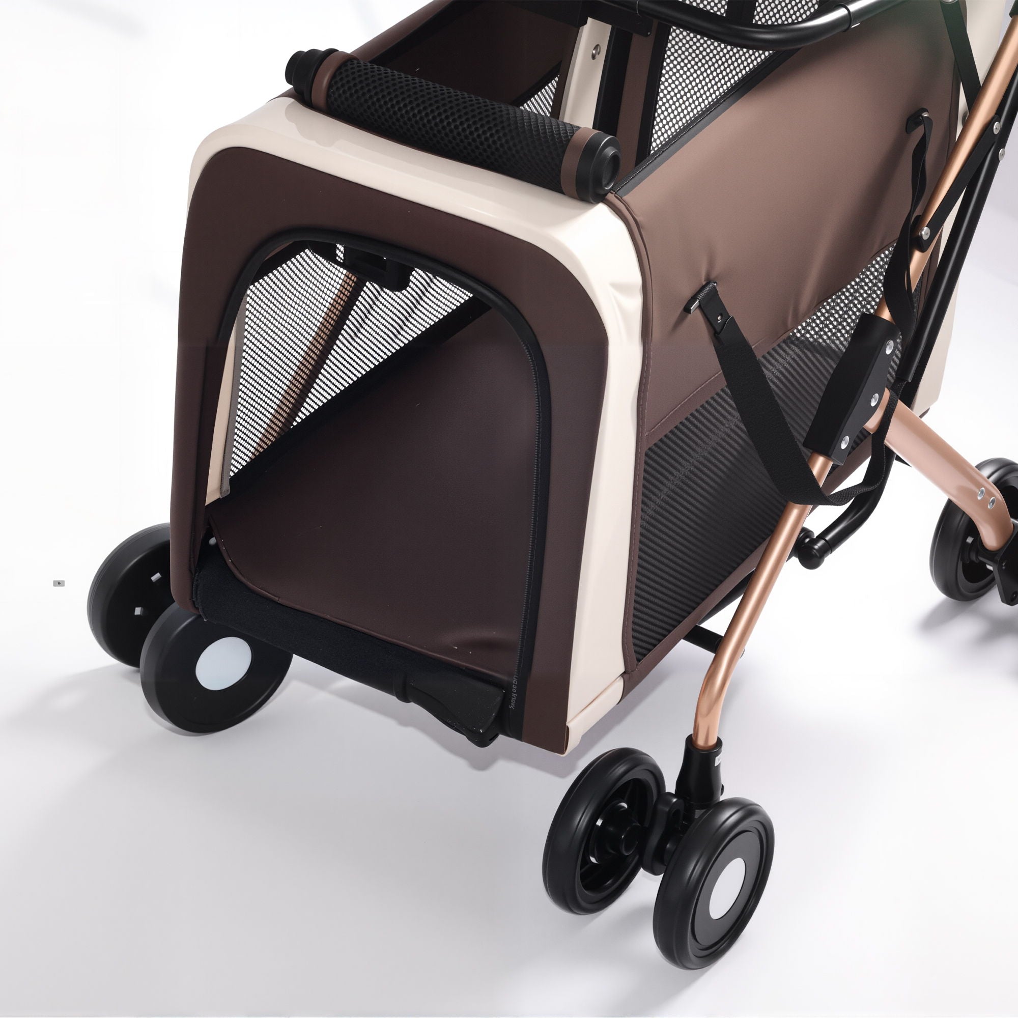 Double Pet Stroller For Dogs And Cats