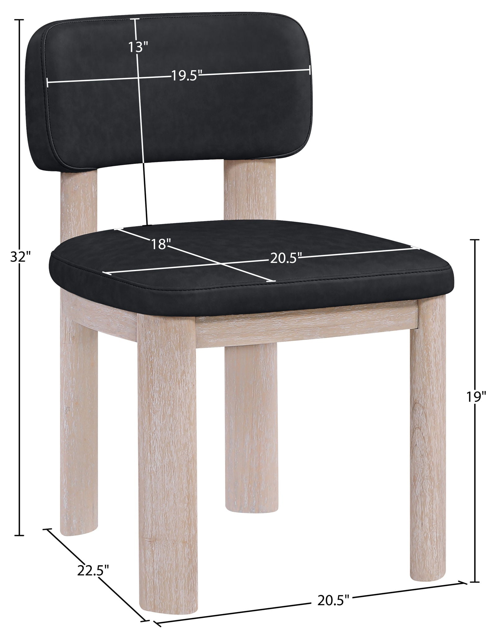 Paloma - Faux Leather Upholstered Dining Chair (Set of 2)