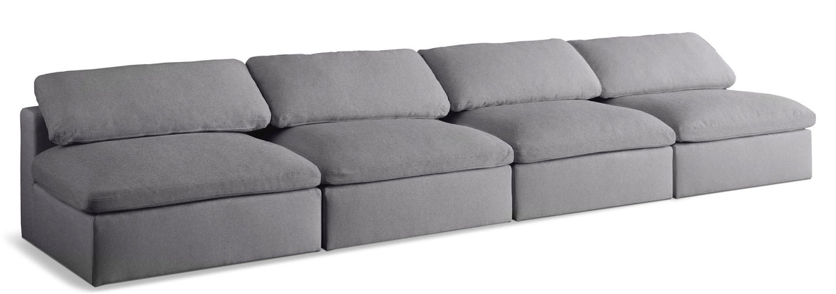 Serene - Modular Armless 4 Seat Sofa