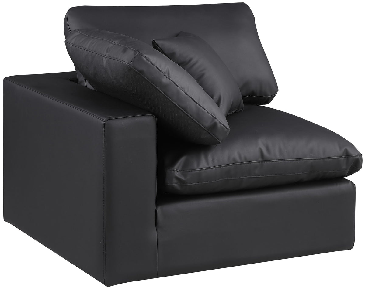 Comfy - Faux Leather Corner Chair