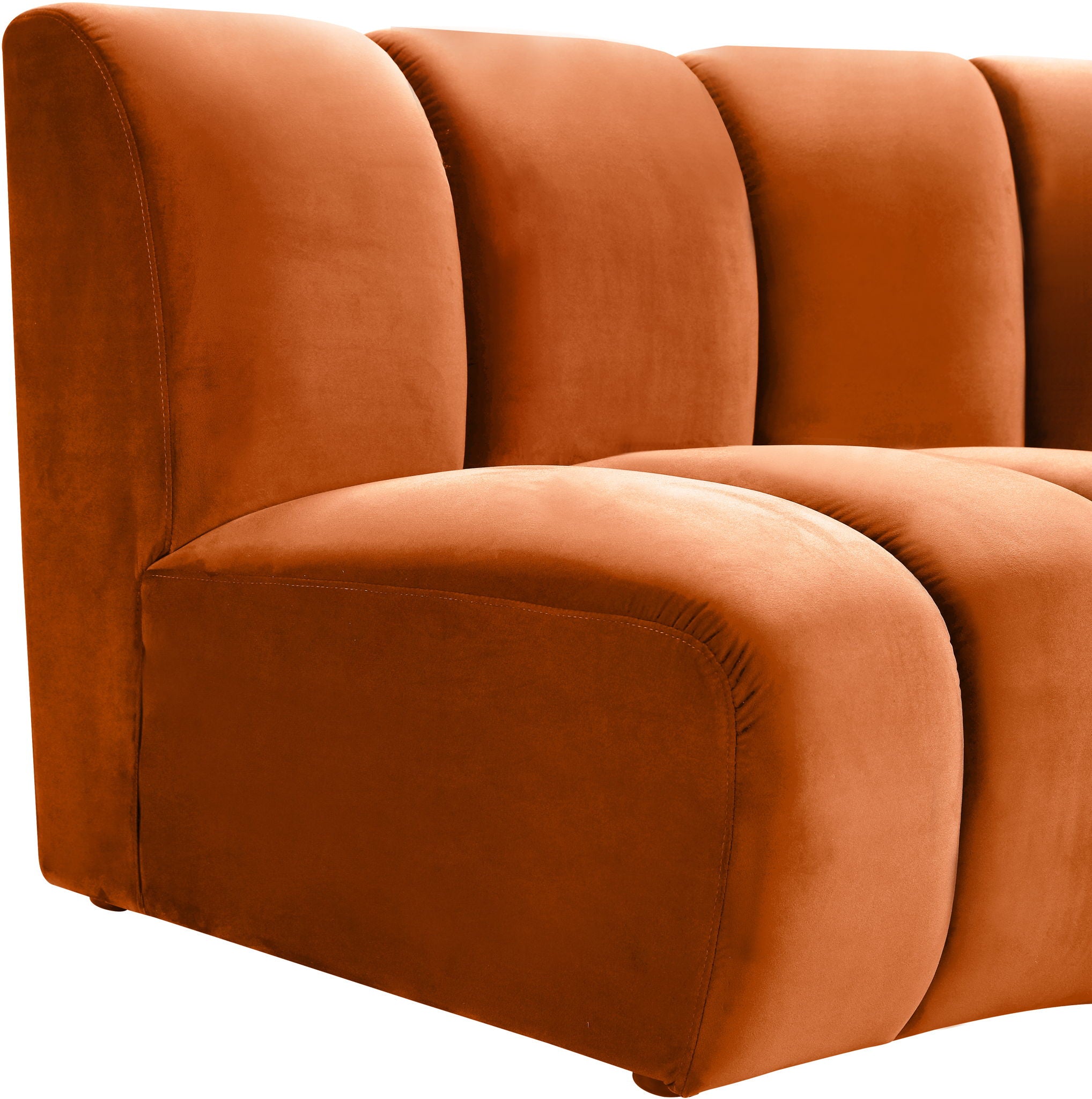 Infinity - 11 Piece Velvet Modular Sectional