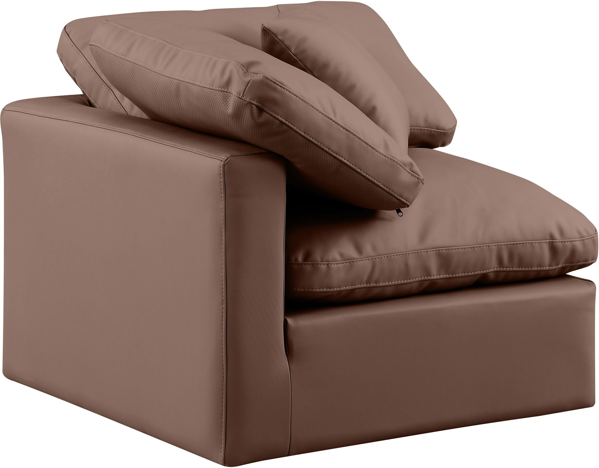 Indulge - Faux Leather Corner Chair
