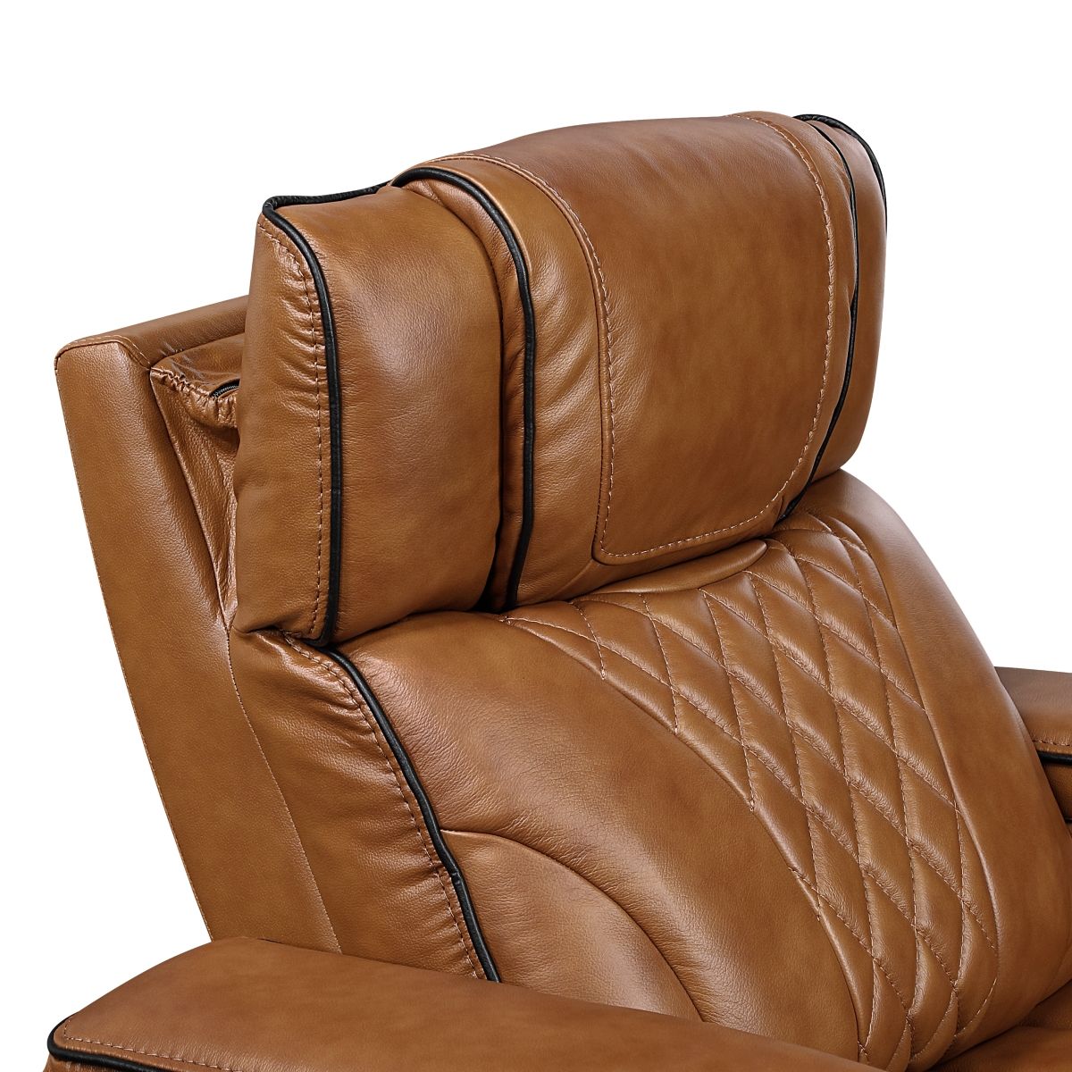 Apex - Power Double Reclining Sofa With Center Drop-Down Cup Holders, Power Headrests, Storage Arms With Cup Holders, Reading Lights, Wireless Charger, Air Massage And Heat, LED Lighting And Charging Ports