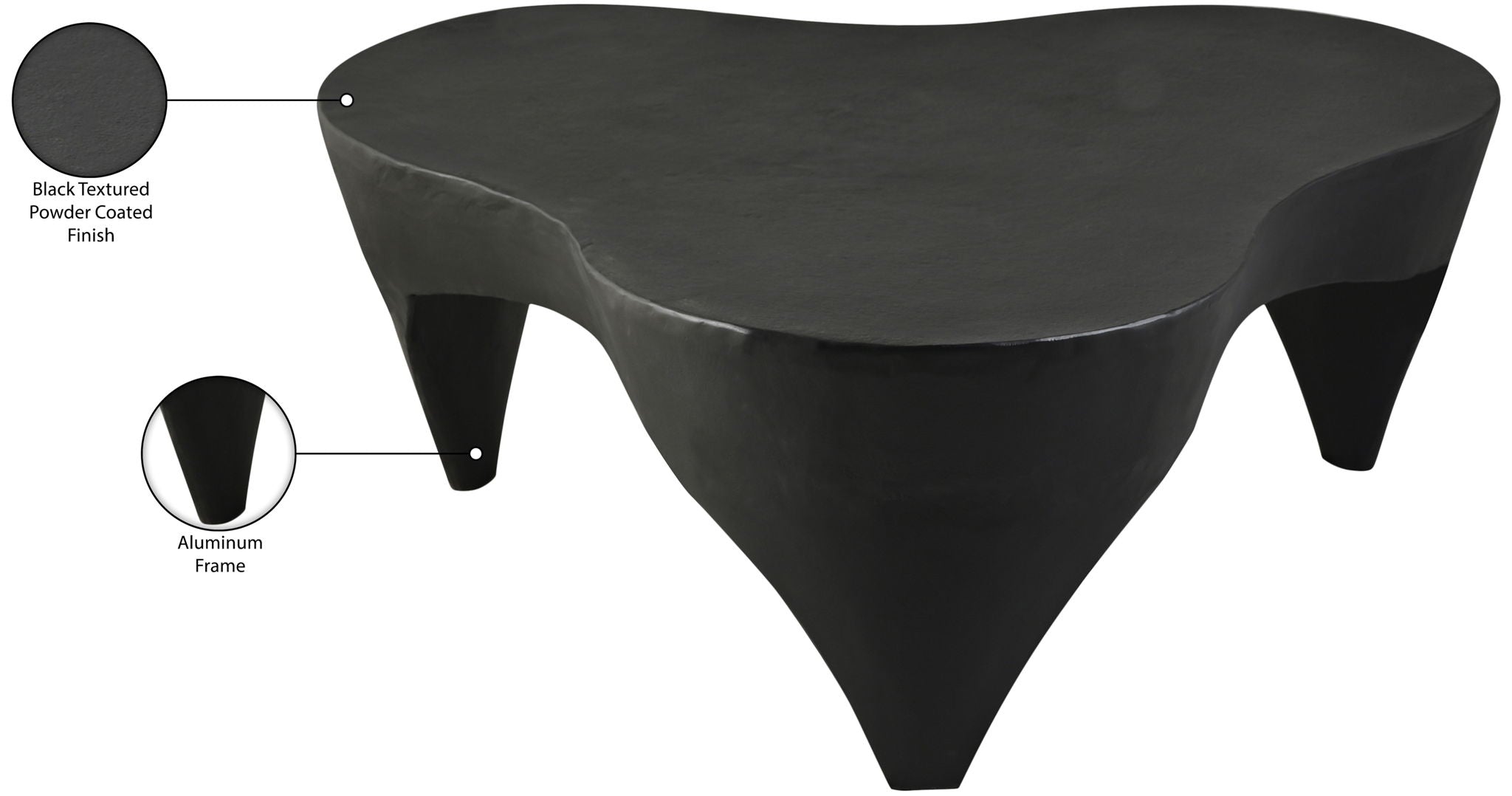 Bourges - Aluminum Table