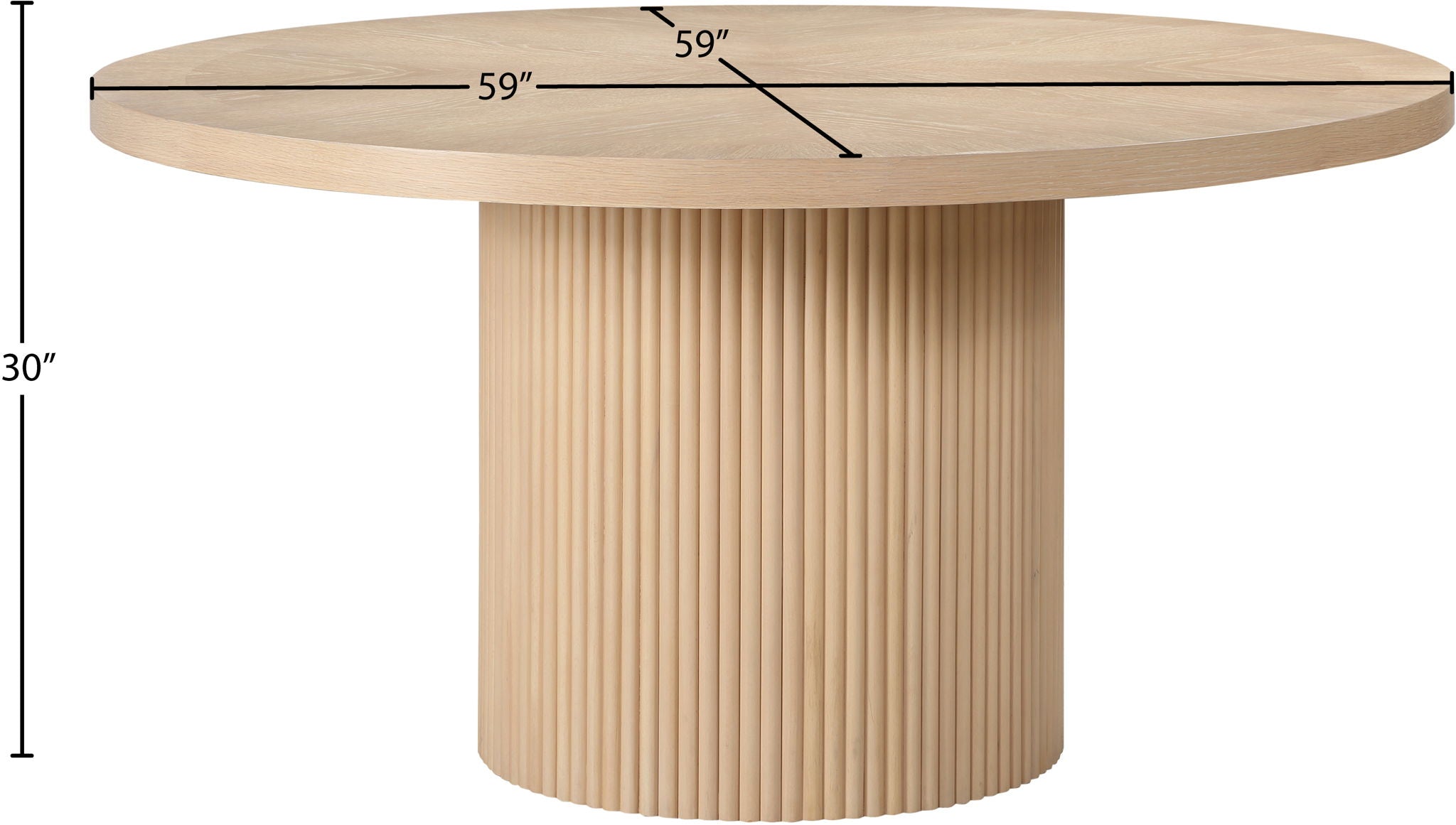 Belinda - Oak Veneer Table