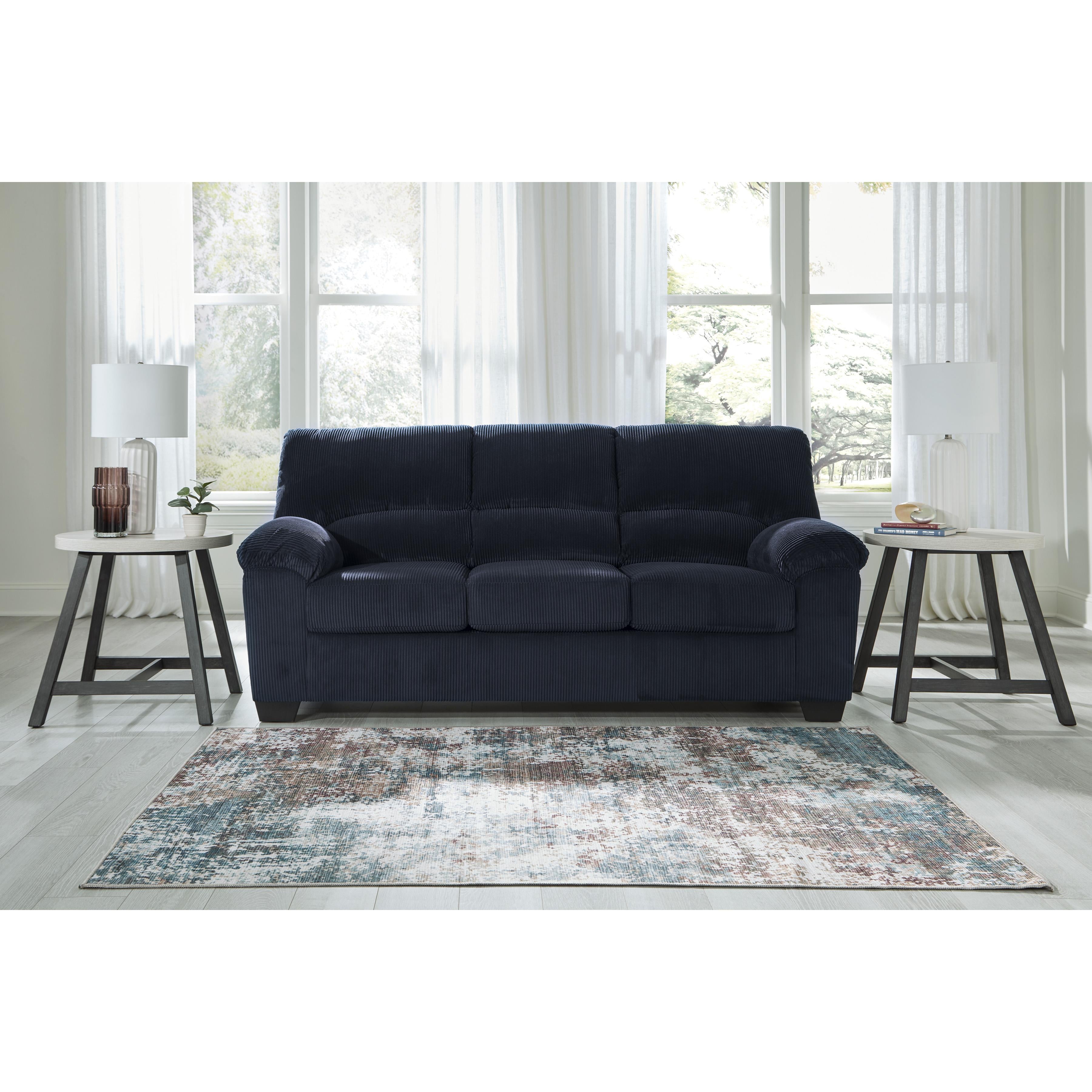 Signature Design by Ashley SimpleJoy Stationary Fabric Sofa 2420538 IMAGE 5
