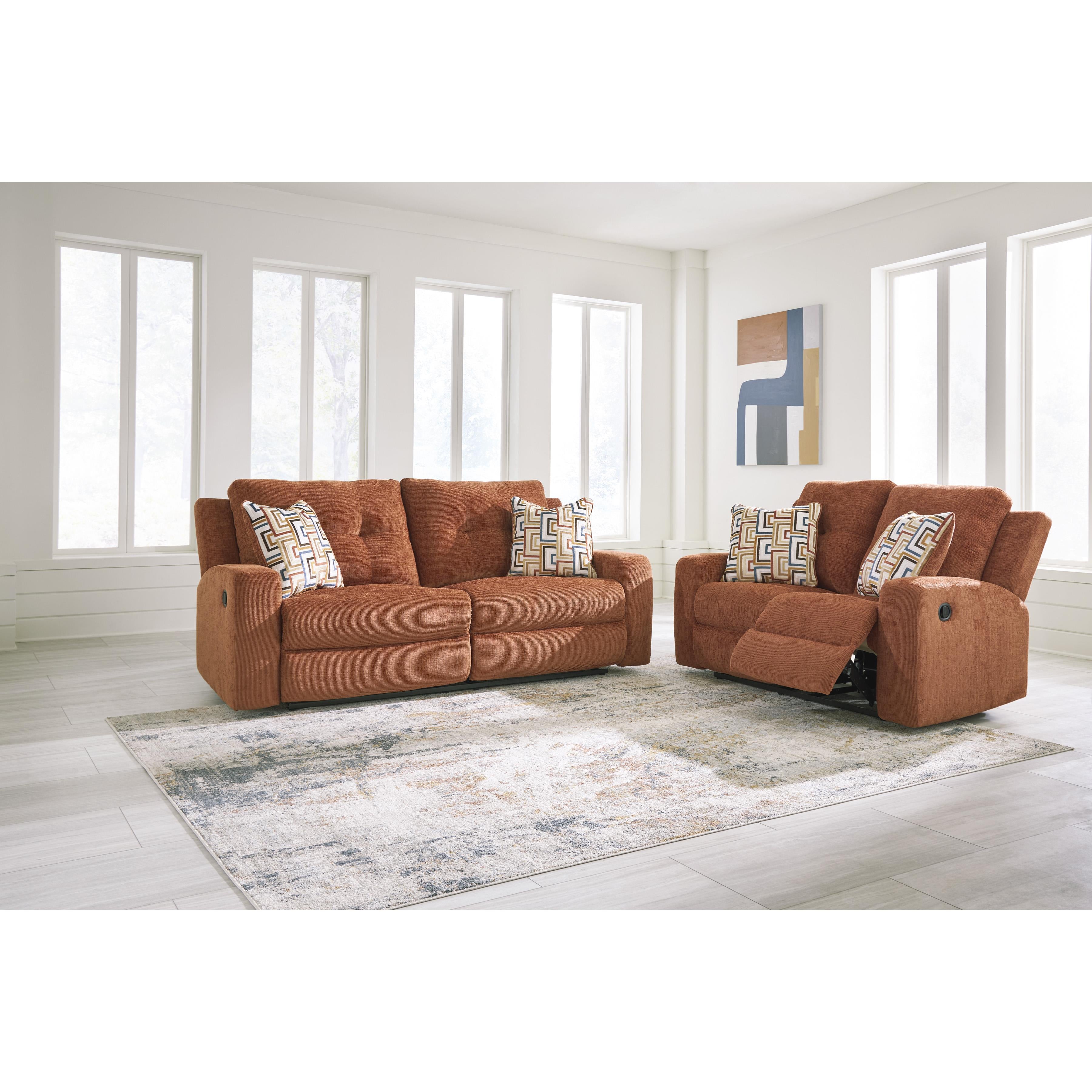 Signature Design by Ashley Danum Reclining Fabric Sofa 3880781 IMAGE 8