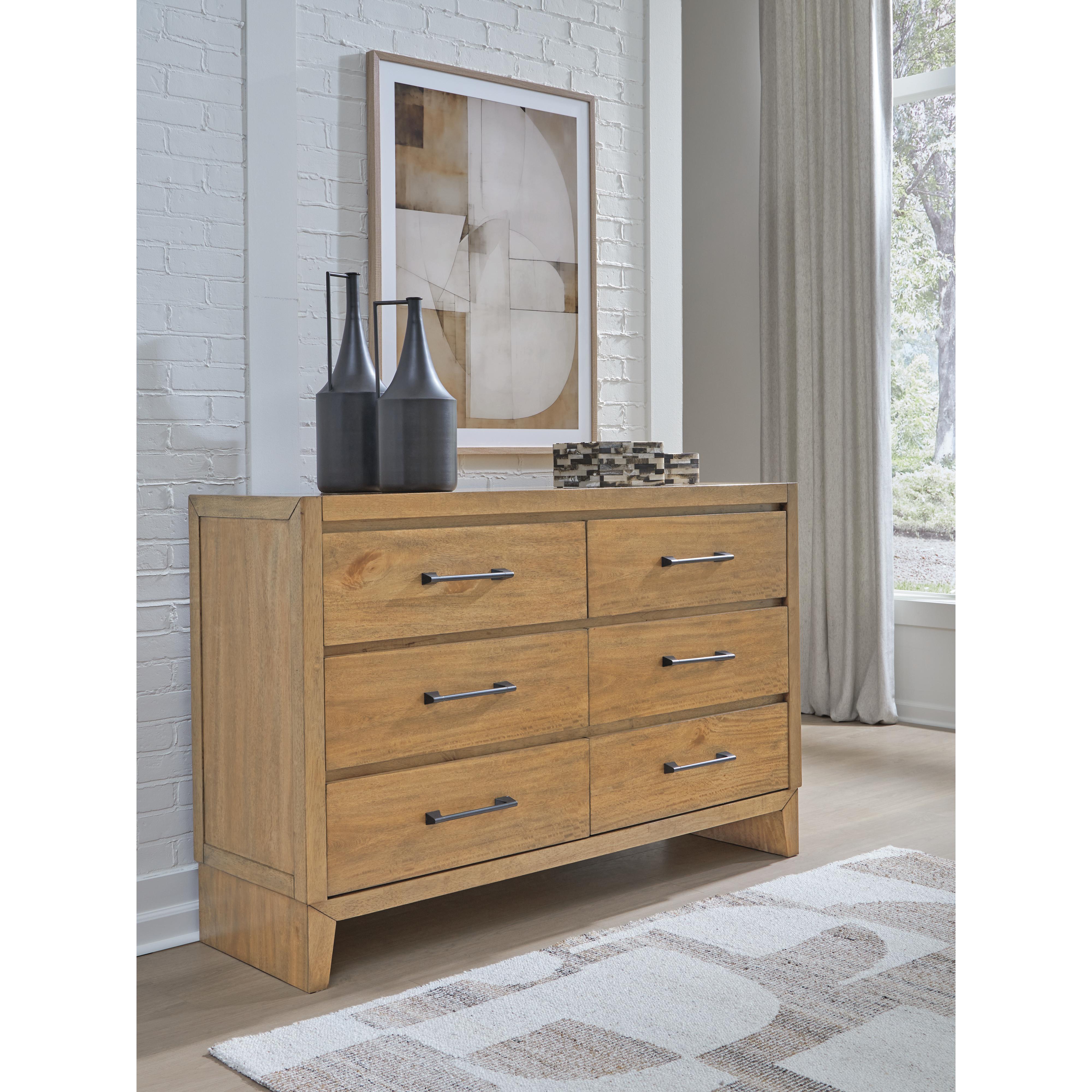 Diamond Modern Furniture Exclusive Design Sherbana 6-Drawer Dresser B833-31 IMAGE 6