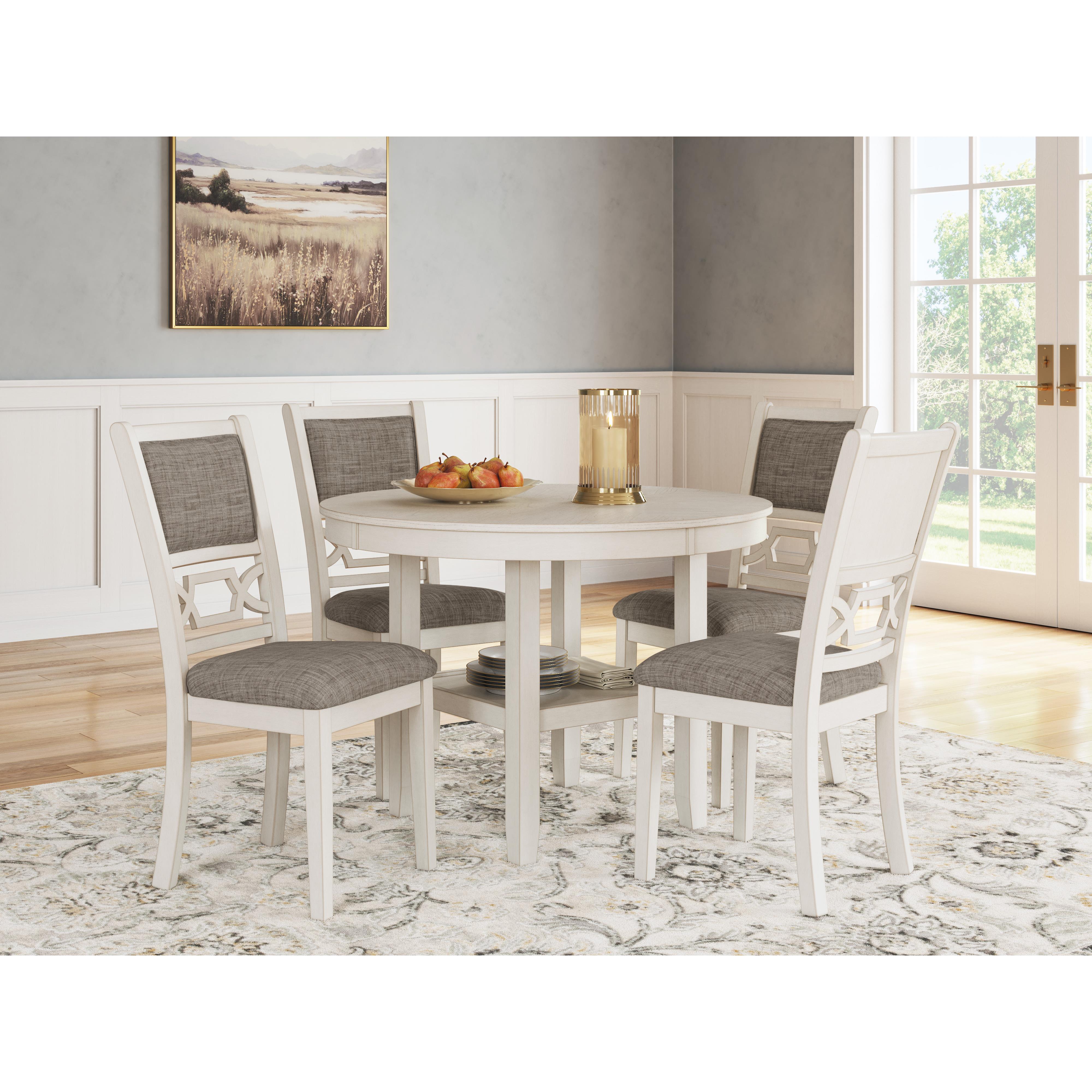 Diamond Modern Furniture Exclusive Design Erinberg 5 pc Dinette D423-225 IMAGE 4
