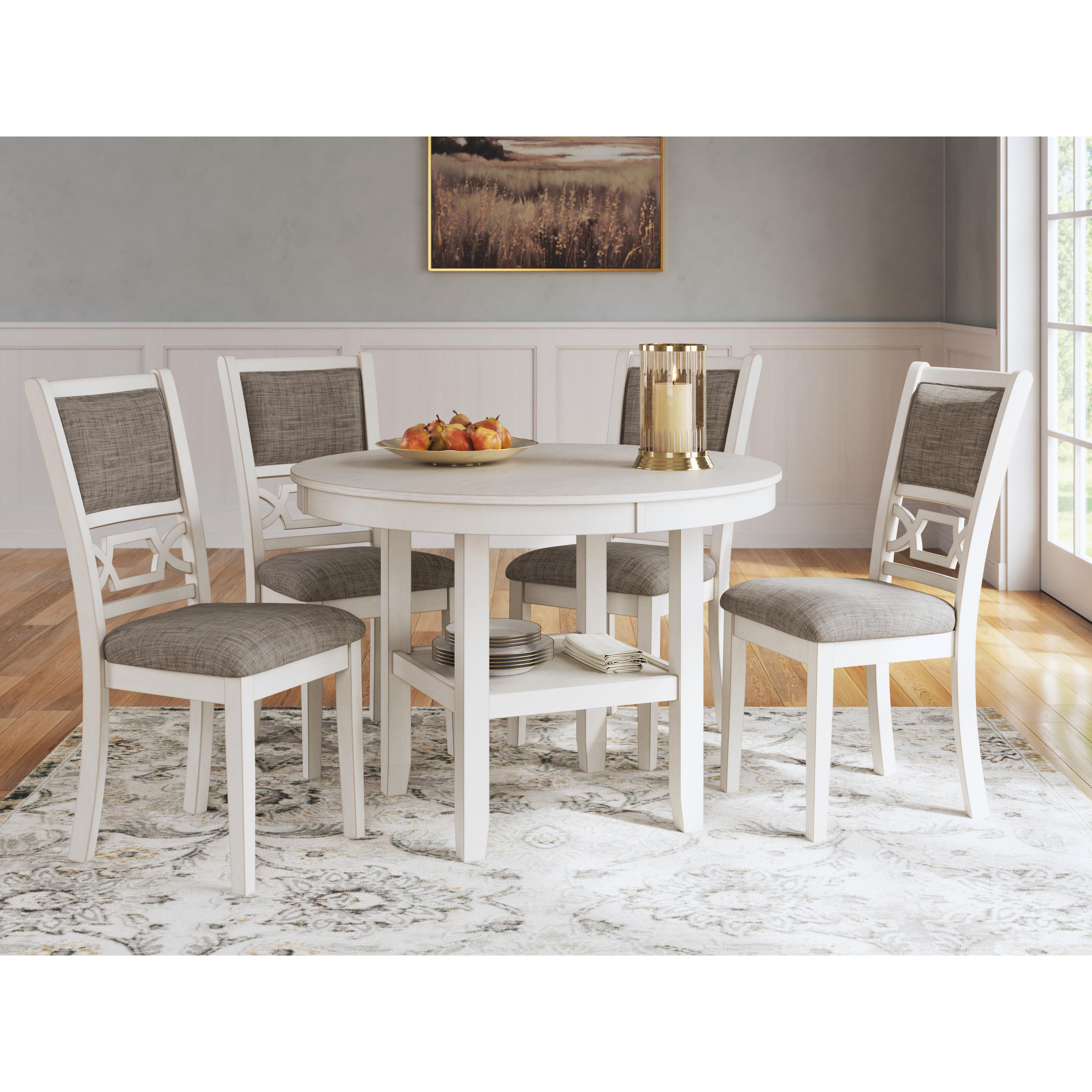 Diamond Modern Furniture Exclusive Design Erinberg 5 pc Dinette D423-225 IMAGE 5