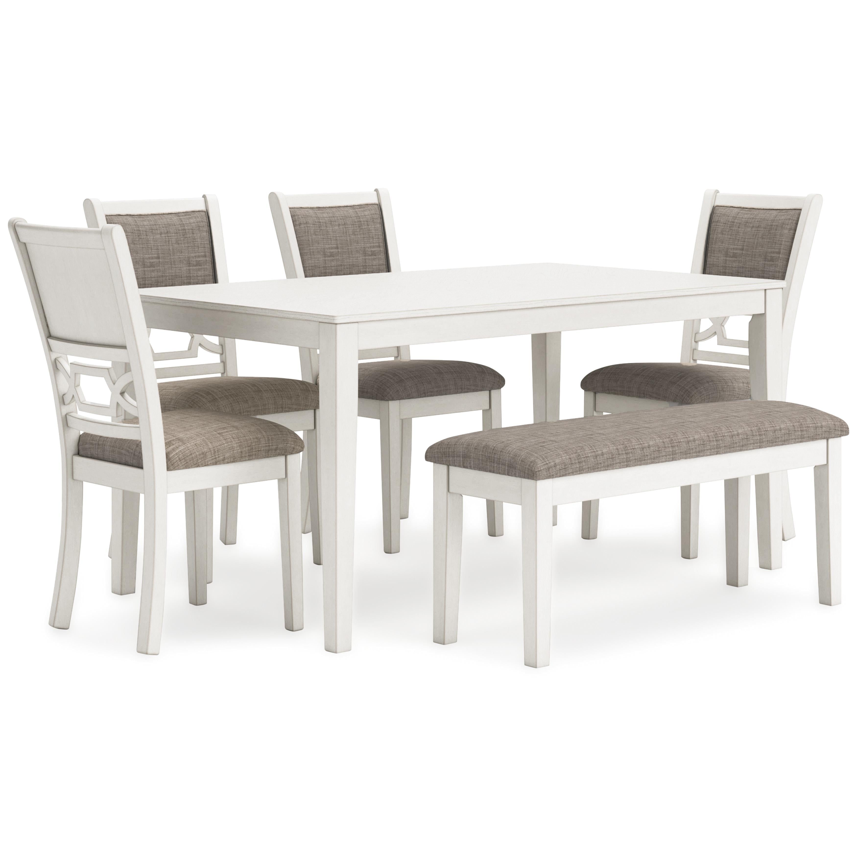 Diamond Modern Furniture Exclusive Design Erinberg 6 pc Dinette D423-325 IMAGE 1