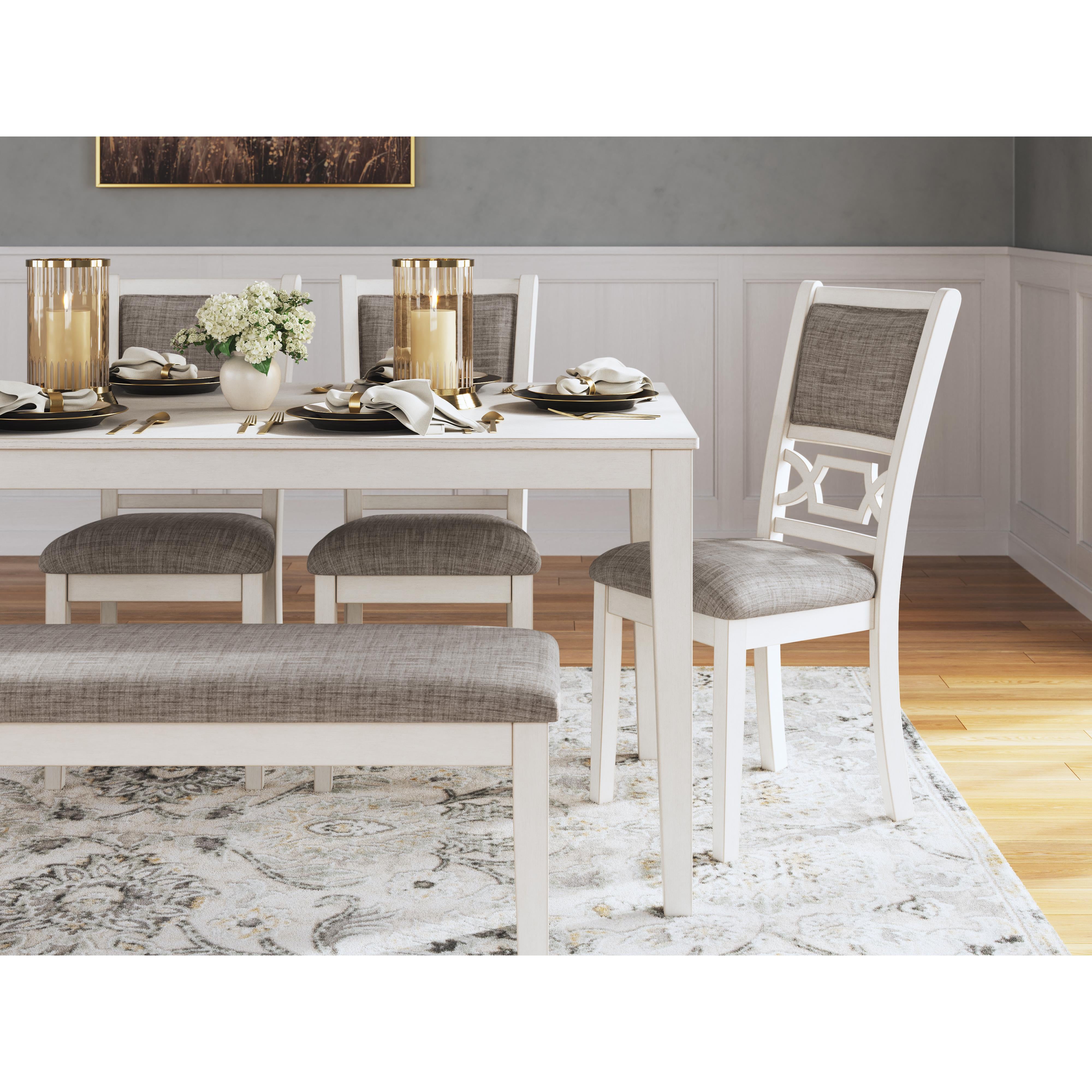 Diamond Modern Furniture Exclusive Design Erinberg 6 pc Dinette D423-325 IMAGE 5