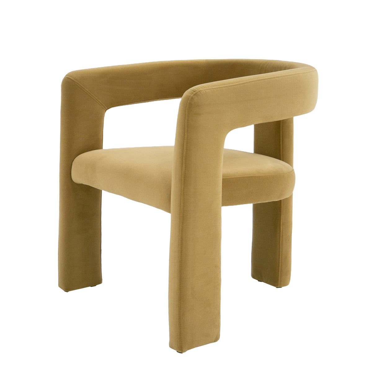 Cherish - Modern Tan Fabric Dining Chair